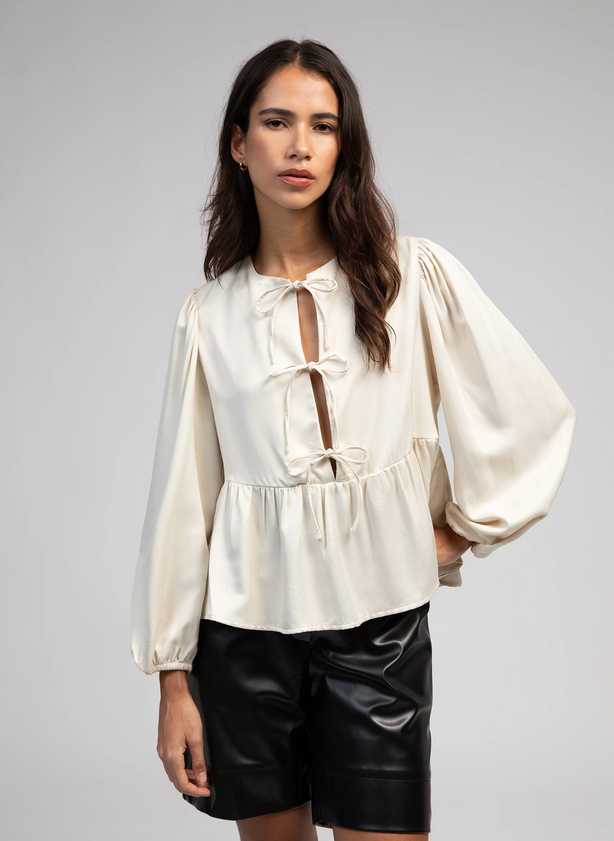 BLOUSE KAELYNA ecru