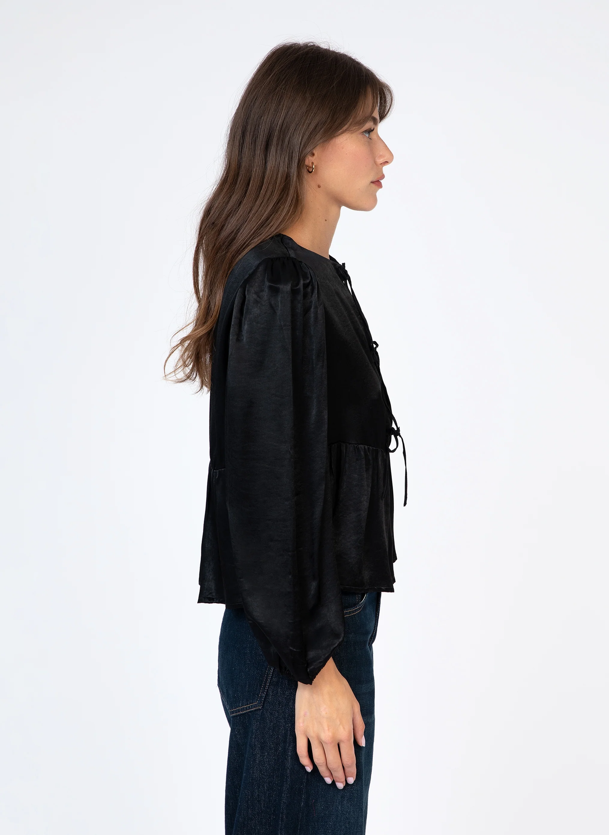 BLOUSE KAELYNA noir - Image 4