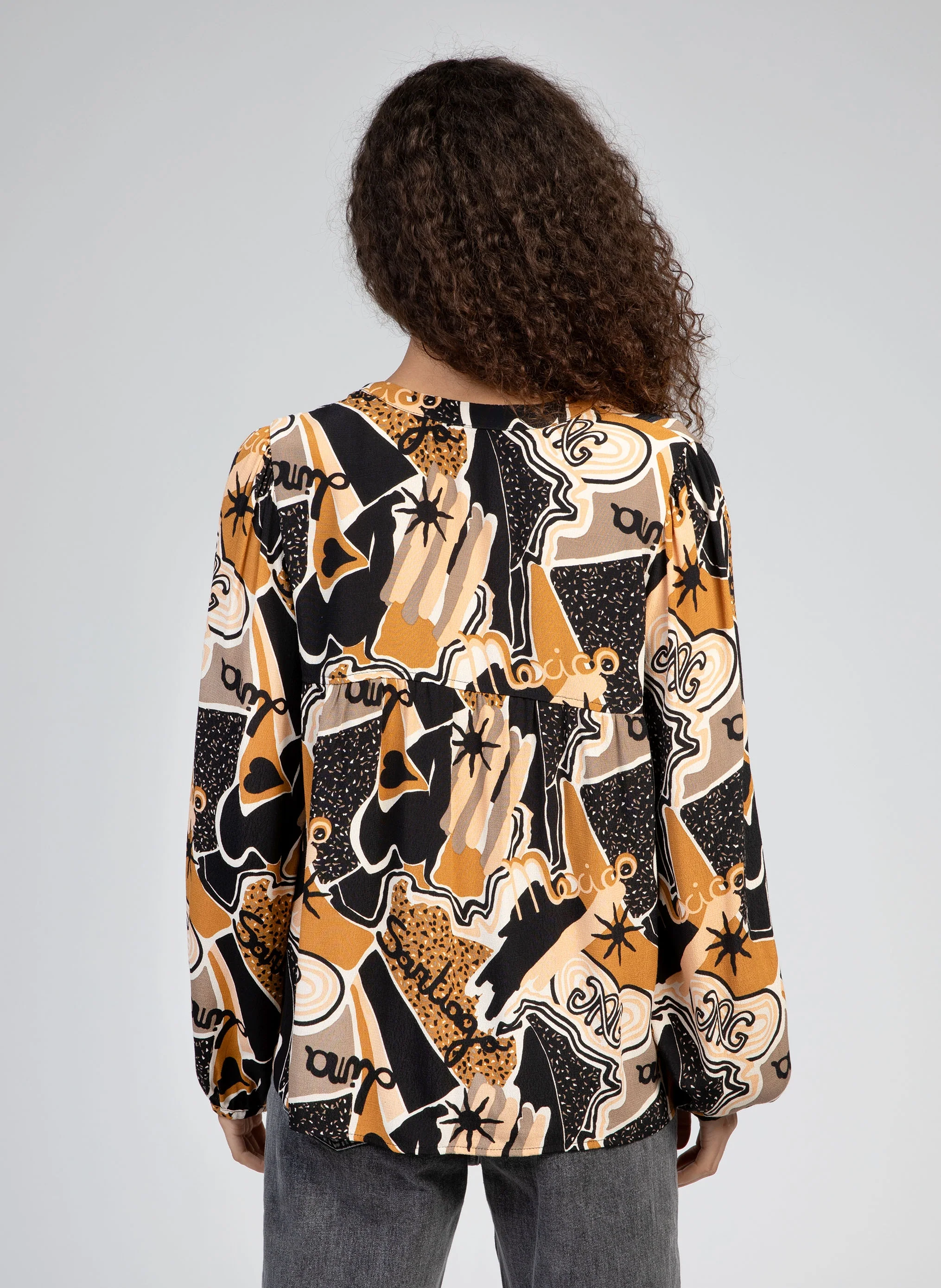 BLOUSE KANEZA bastia noir - Image 4