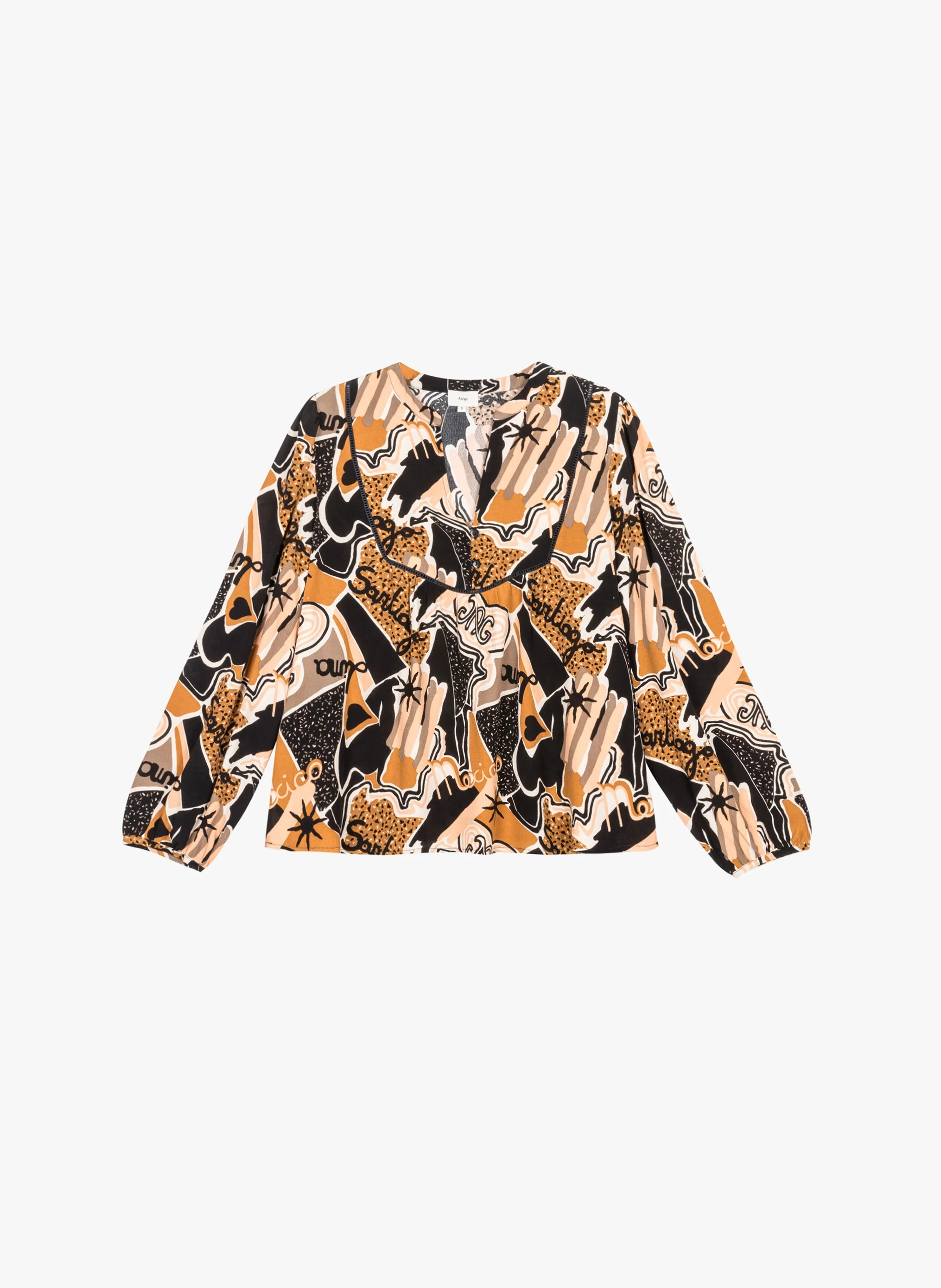BLOUSE KANEZA bastia noir - Image 5