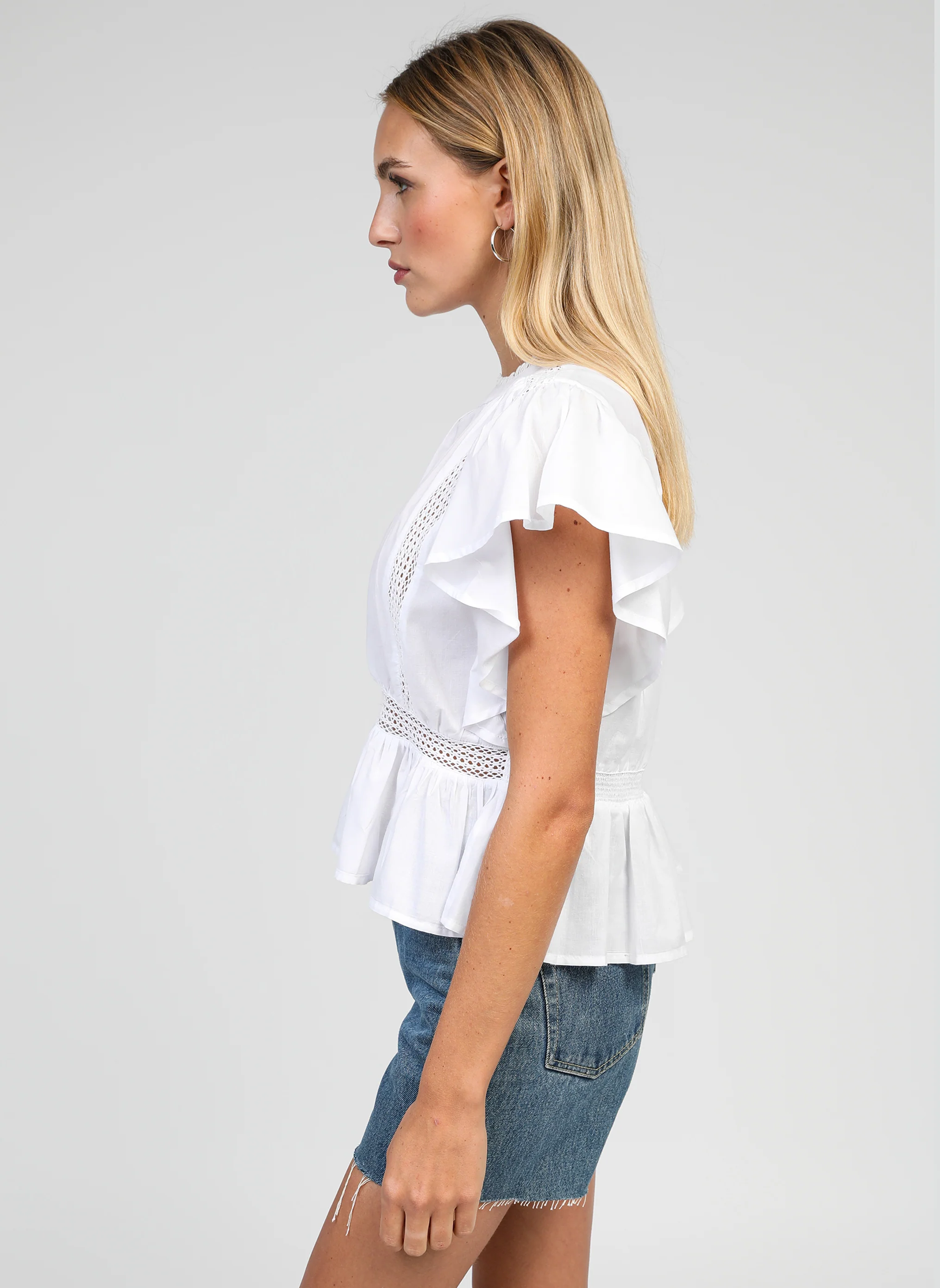 BLOUSE SALEKINA blanc - Image 3