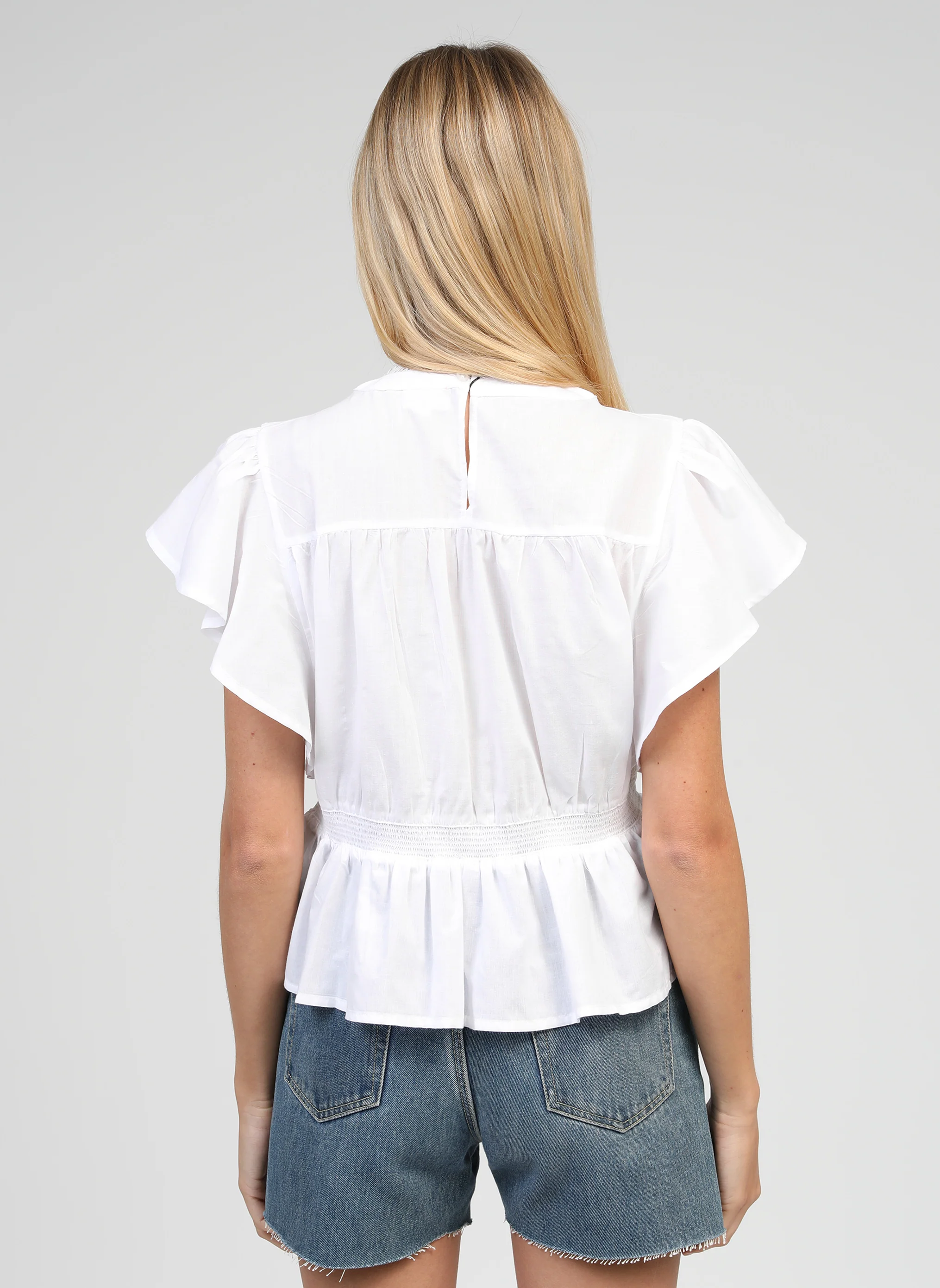 BLOUSE SALEKINA blanc - Image 4