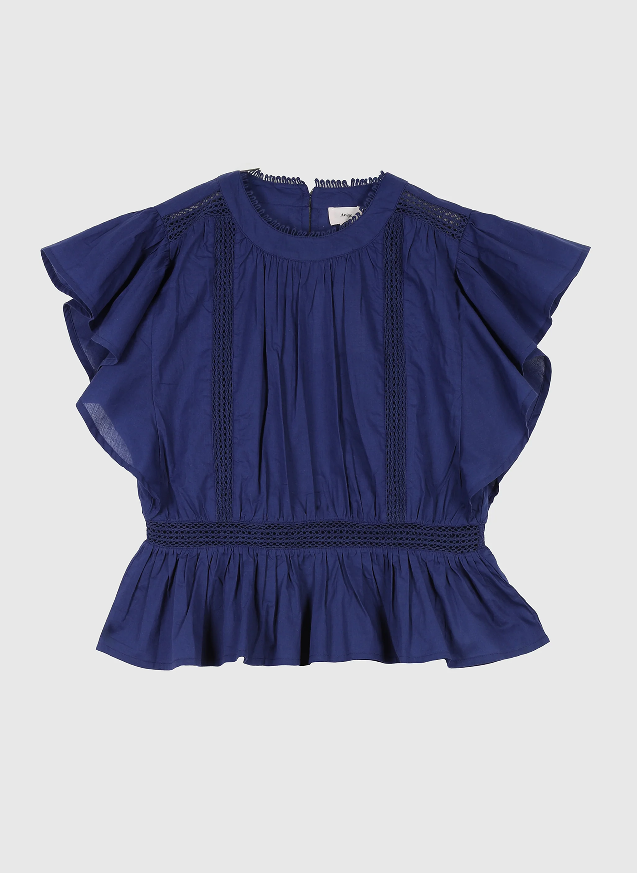 BLOUSE SALEKINA indigo - Image 5