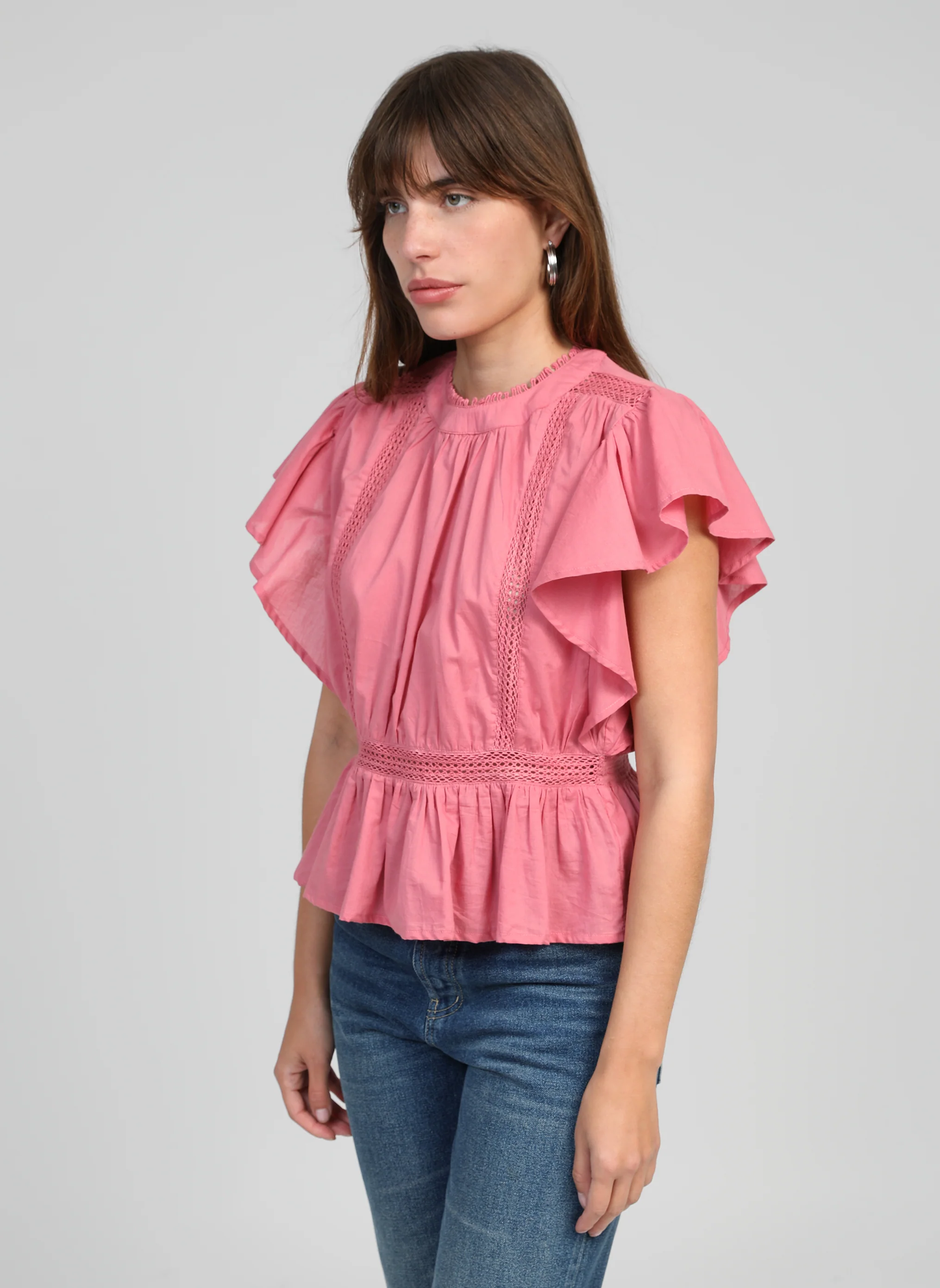 BLOUSE SALEKINA rose - Image 3