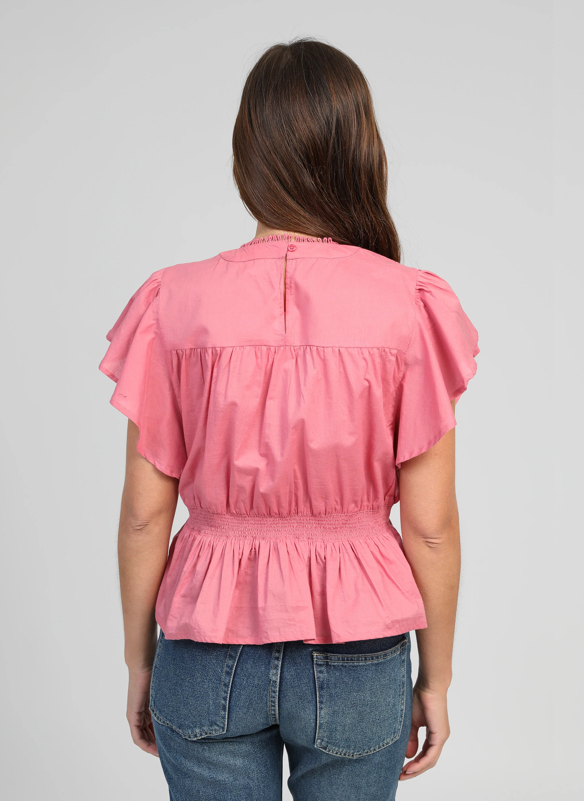 BLOUSE SALEKINA rose - Image 4