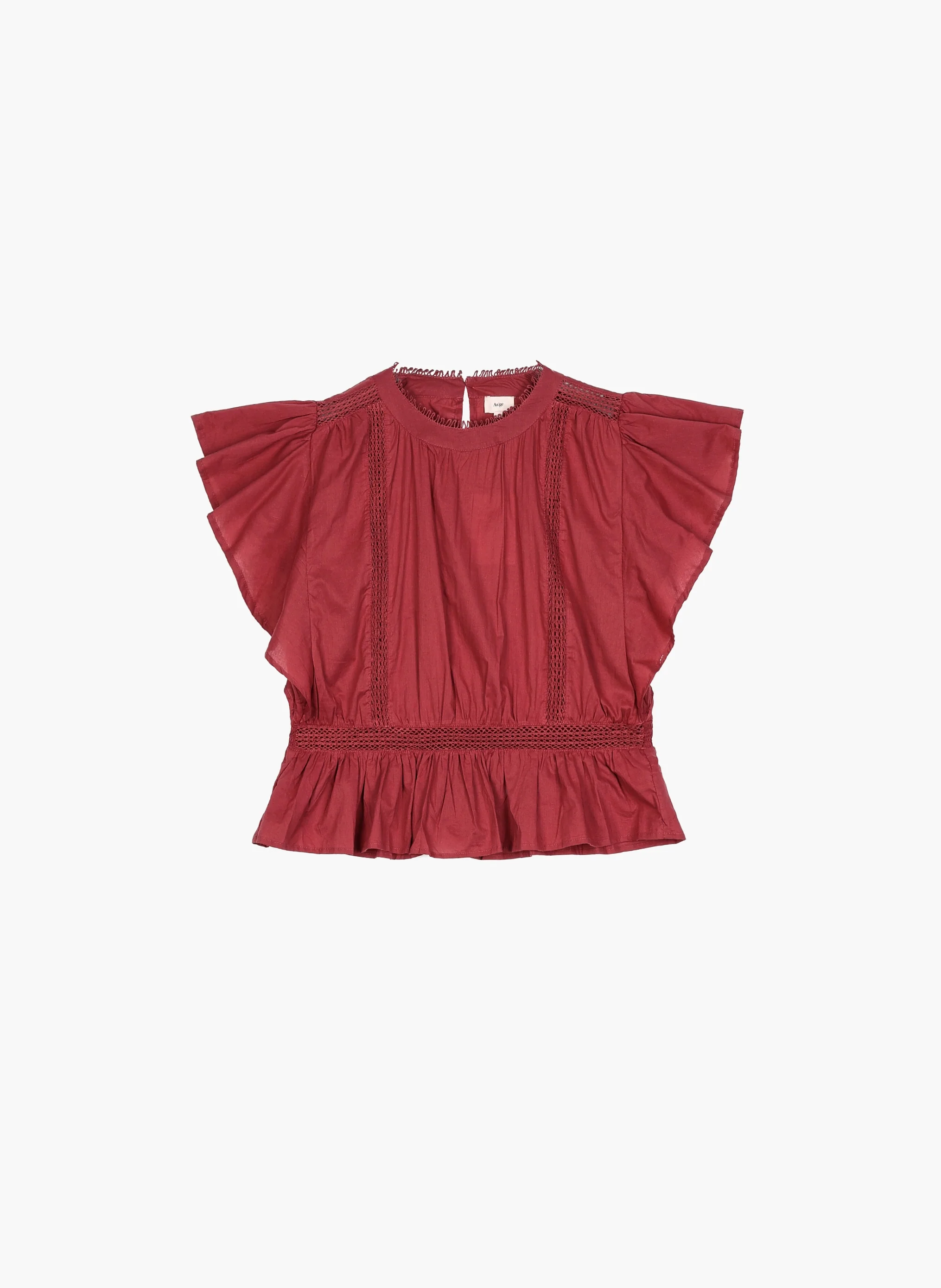 BLOUSE SALEKINA terracotta - Image 5