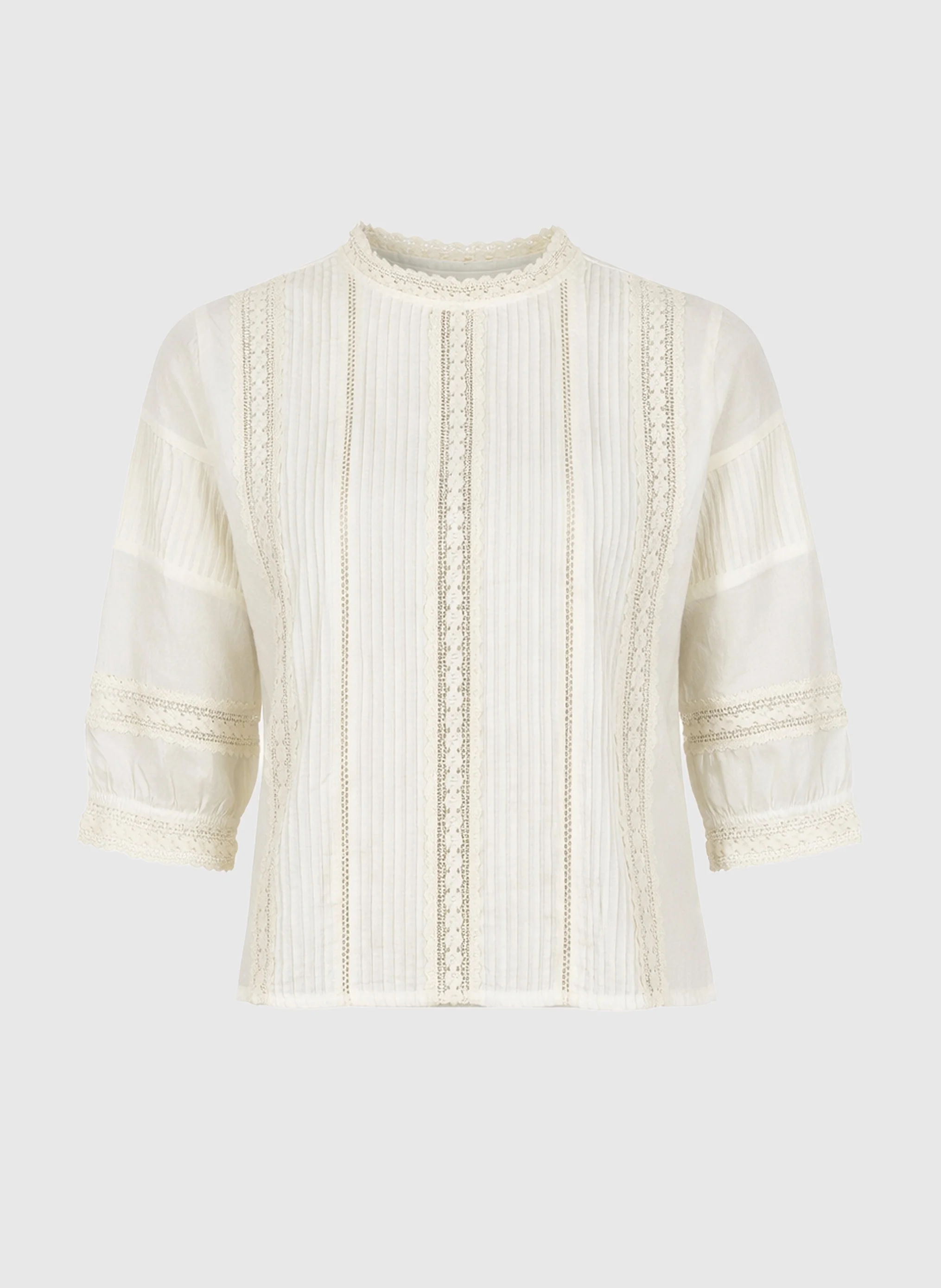 BLOUSE SAMILOU ecru - Image 4