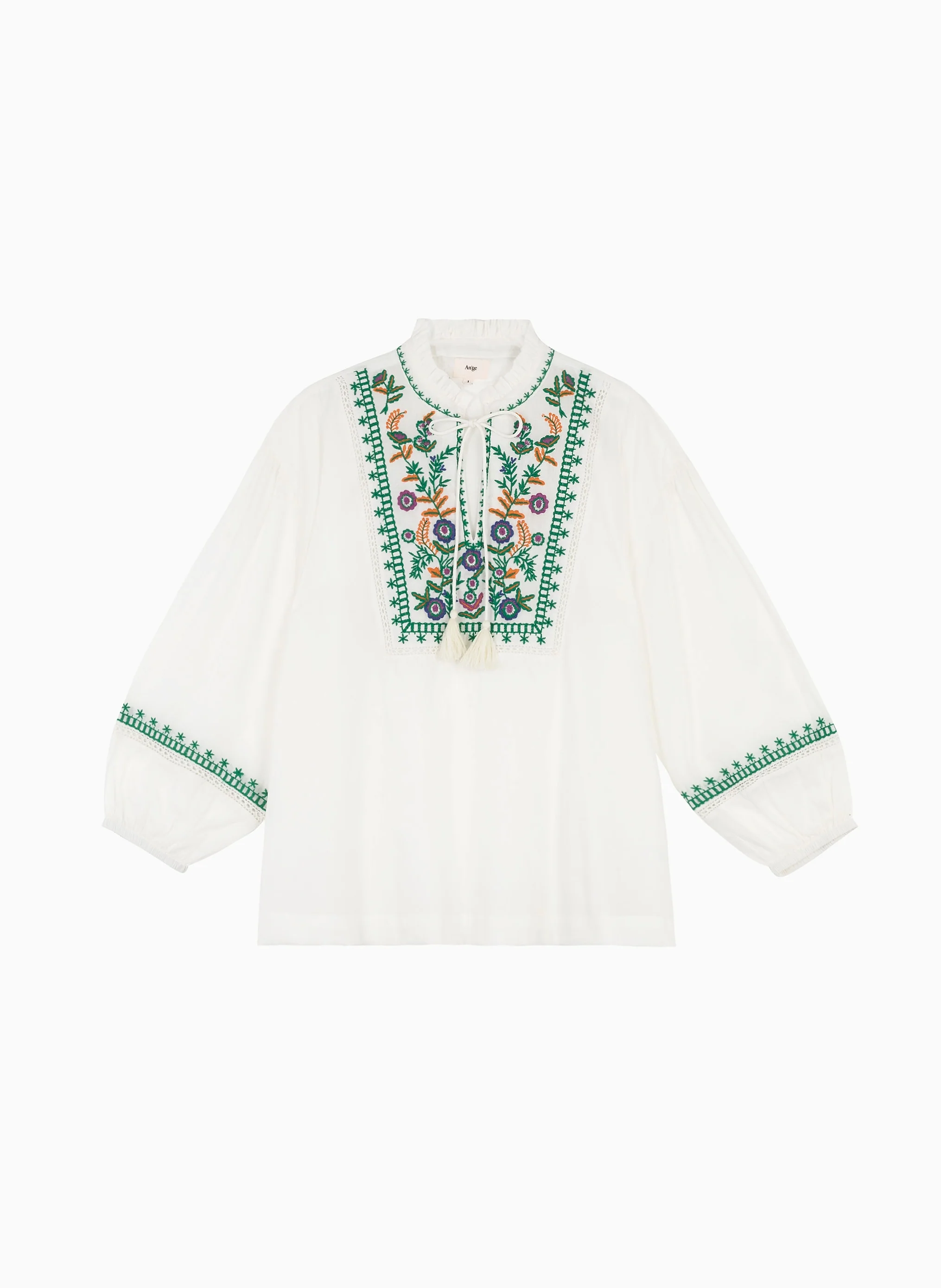 BLOUSE SAMINA blanc - Image 2