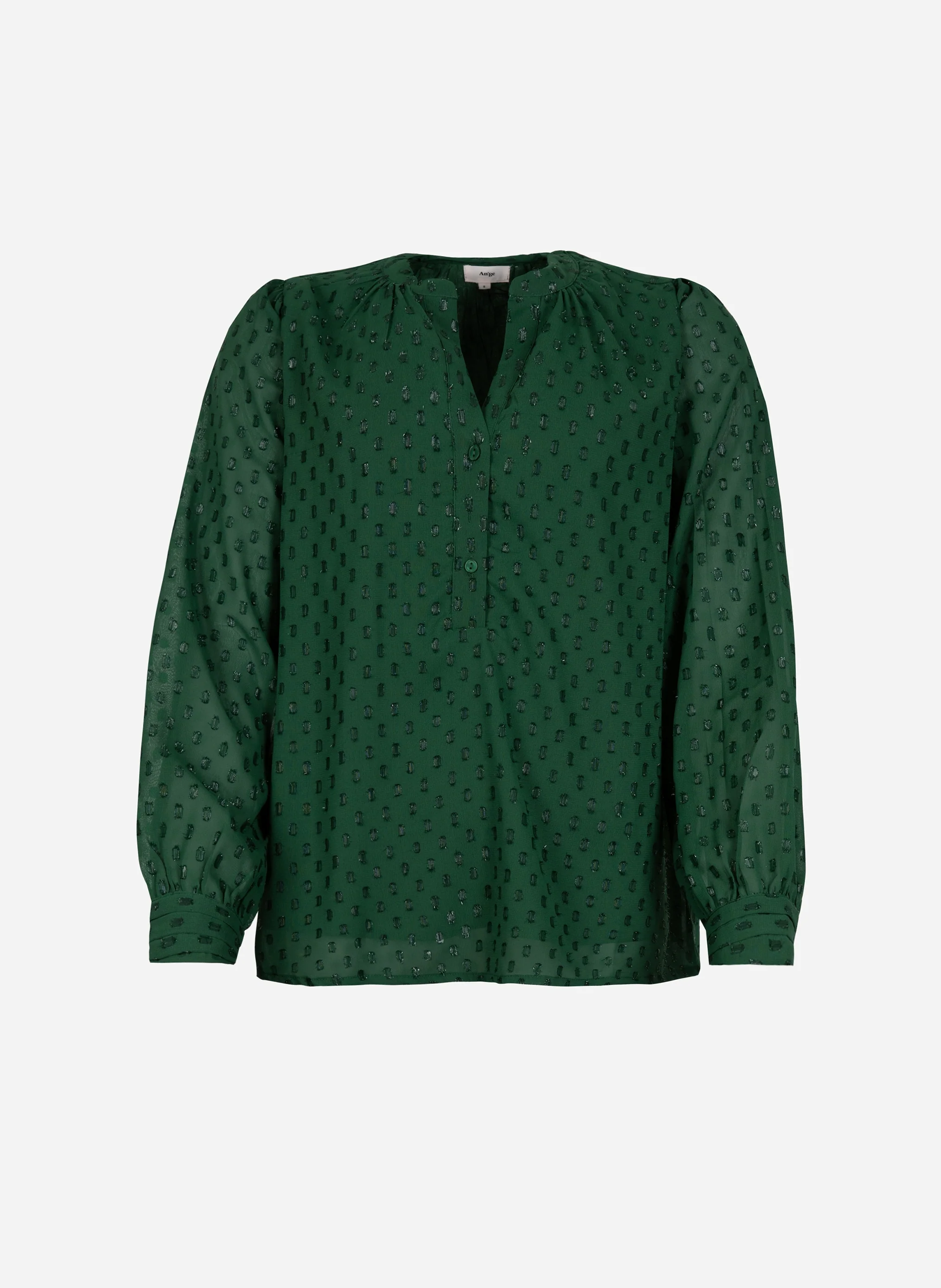 BLOUSE SAPONE vert - Image 2