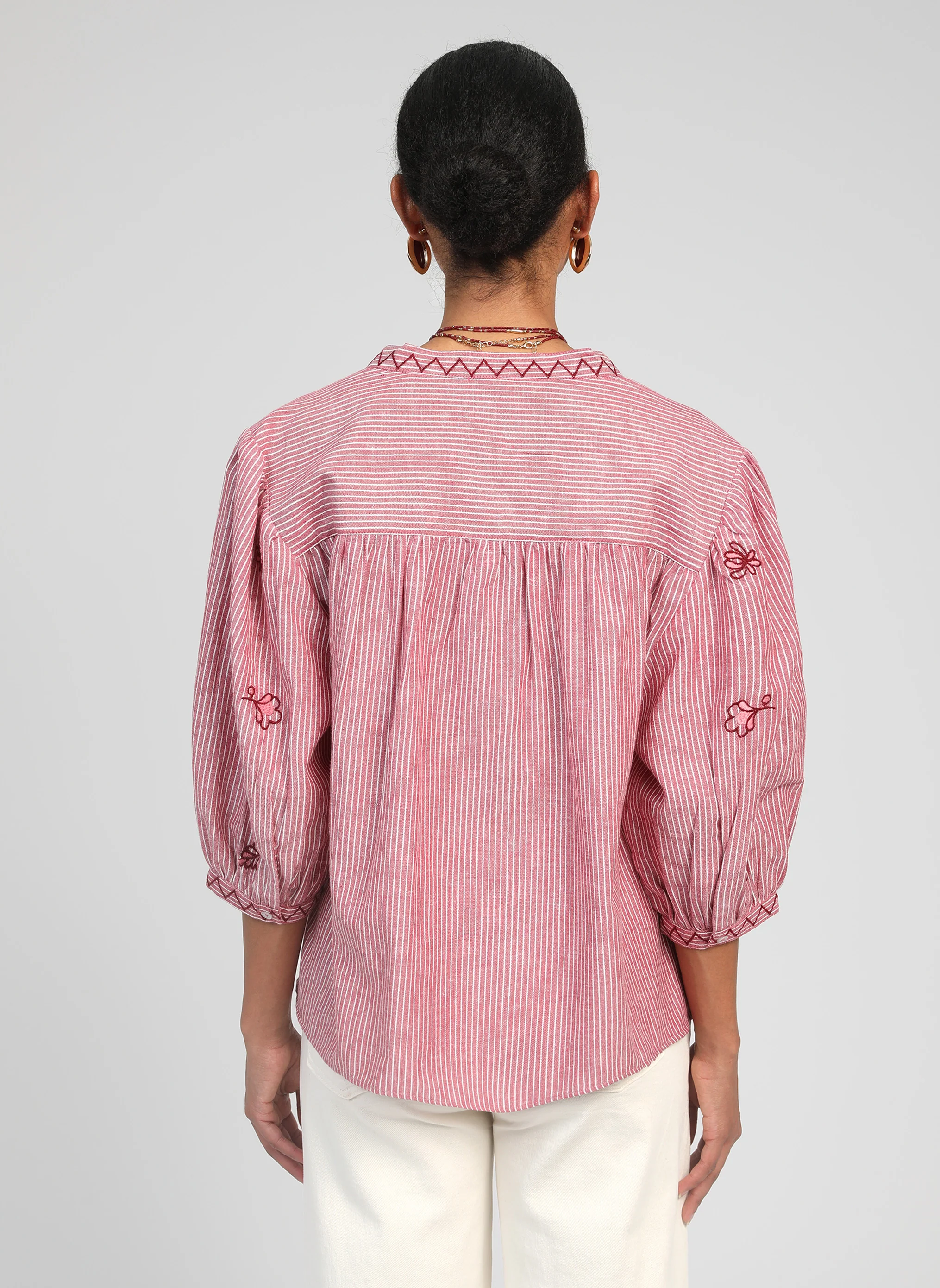 BLOUSE SAYONNE rayée - Image 5