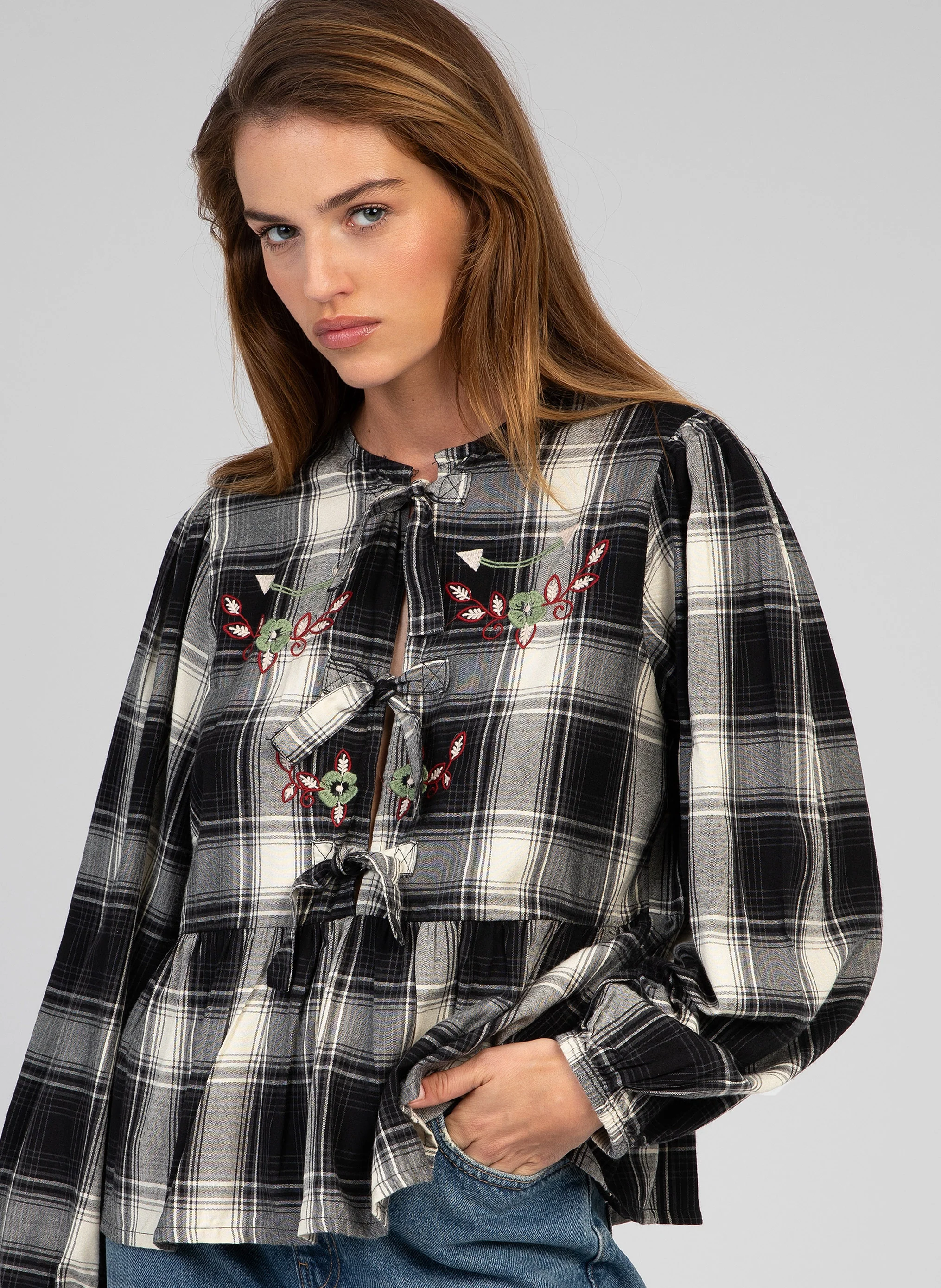 BLOUSE SINGARO noir - Image 2