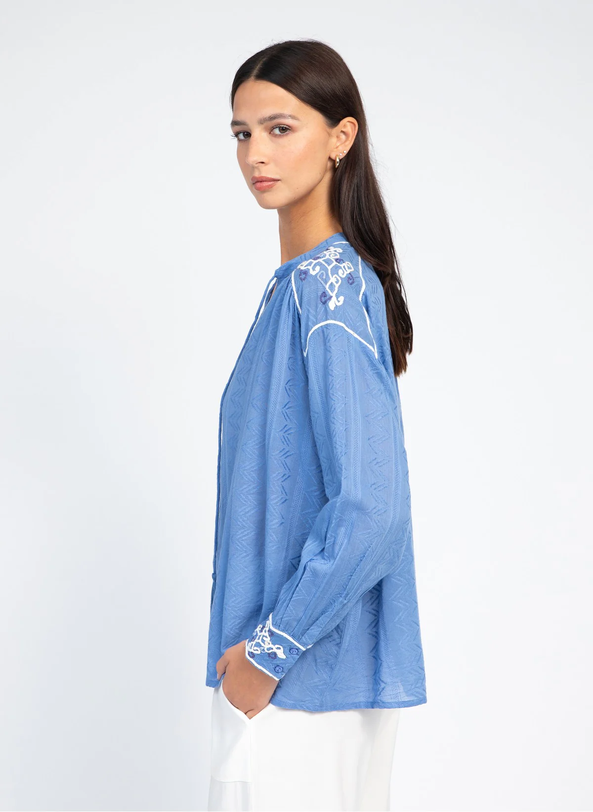 BLOUSE SOLEIL indigo - Image 3