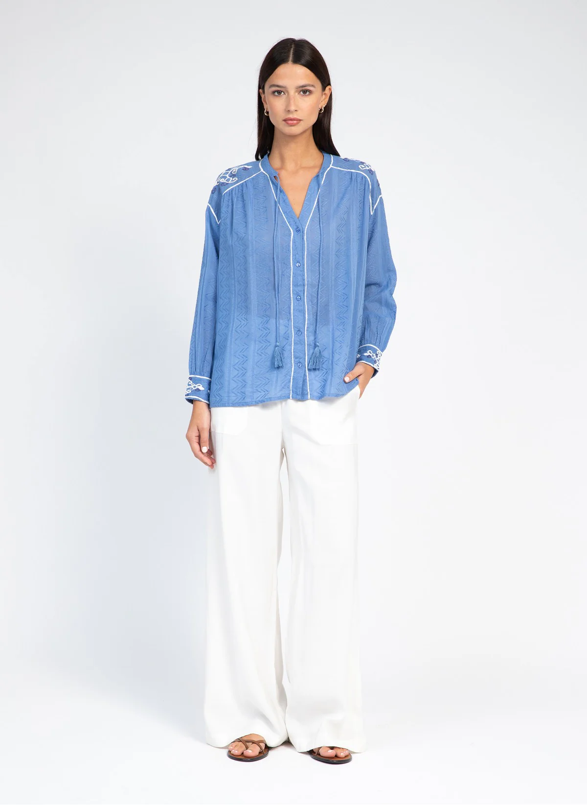 BLOUSE SOLEIL indigo - Image 5