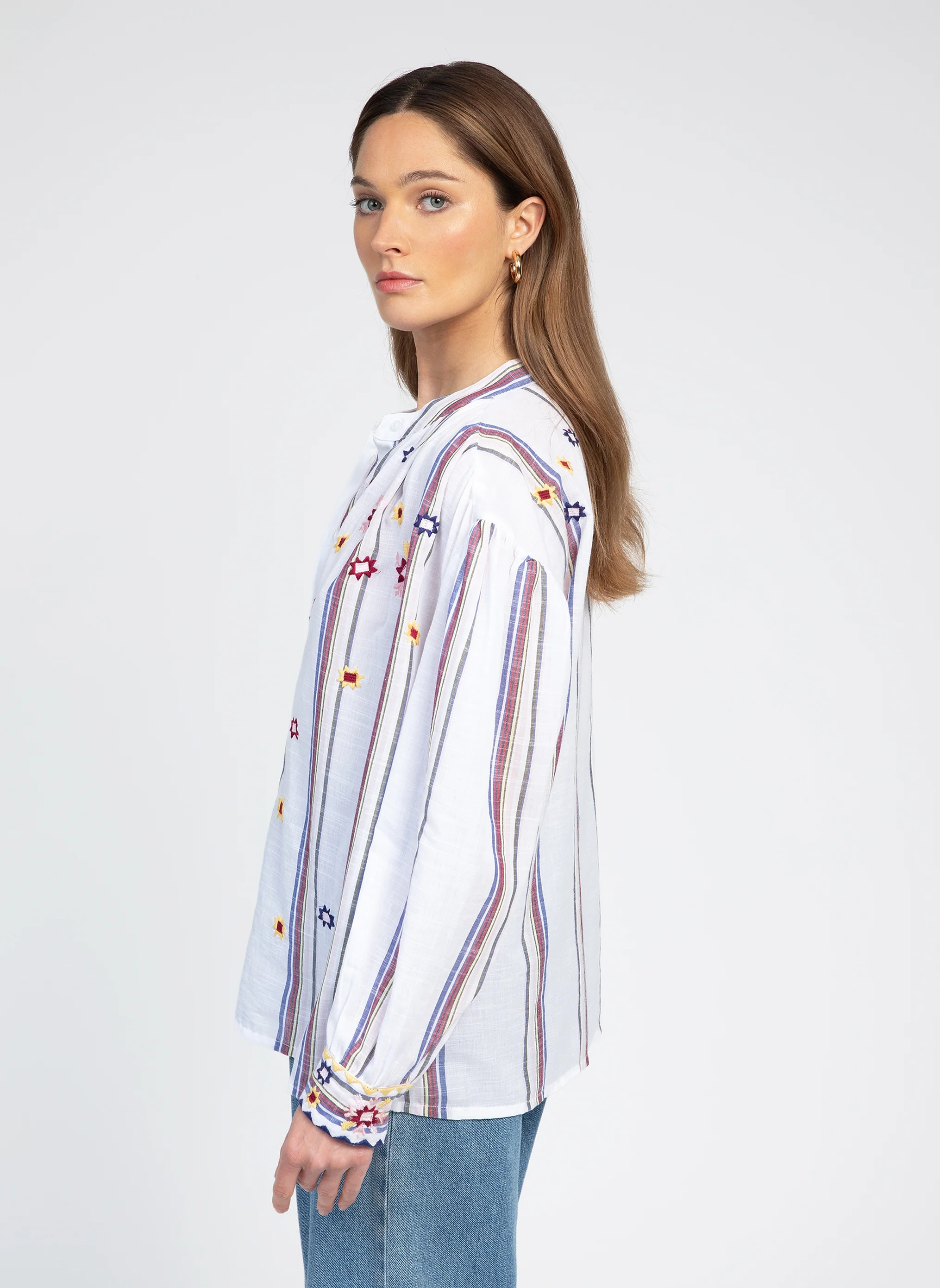 BLOUSE SOLINARIANE ecru - Image 3