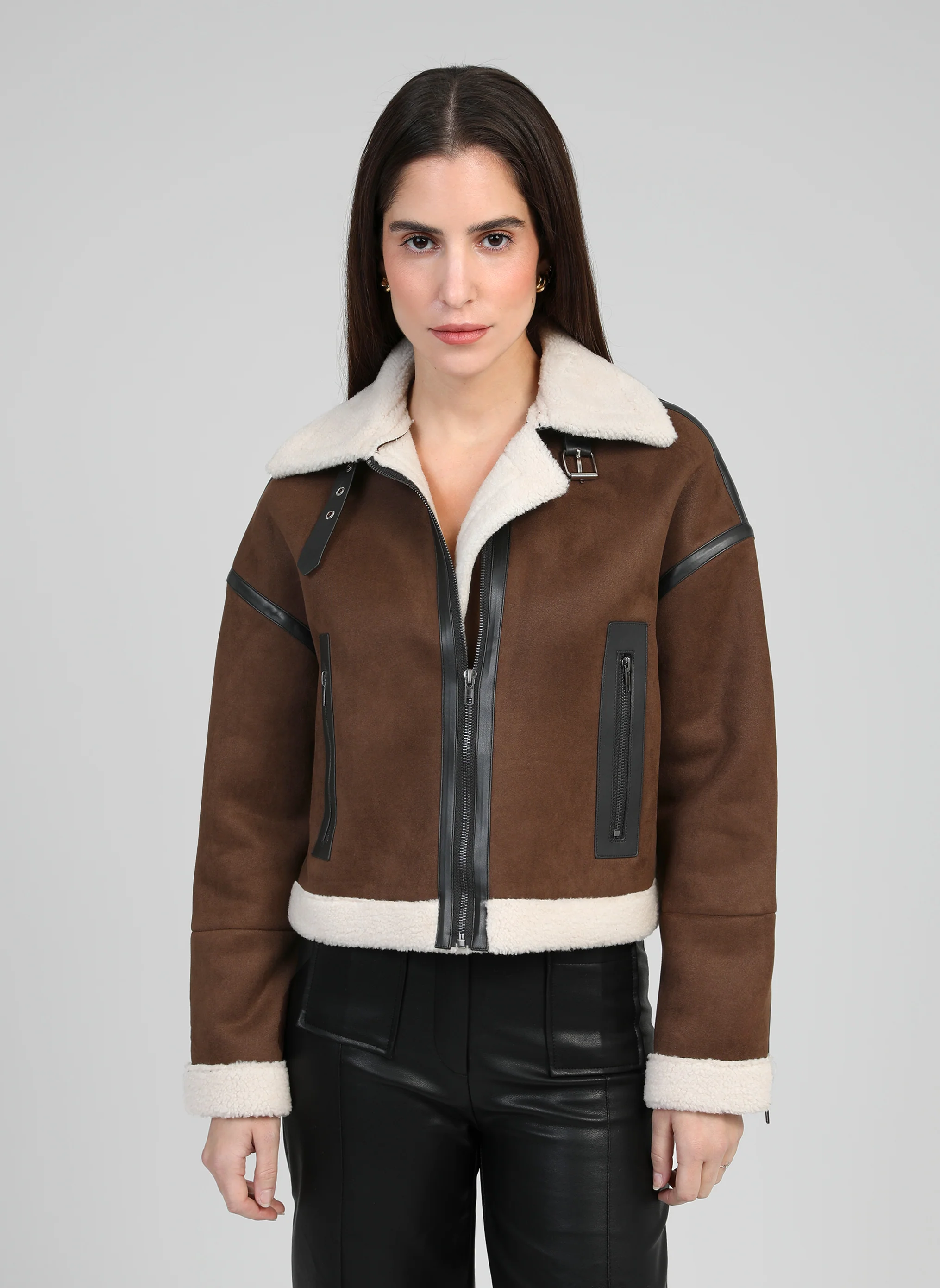 BLOUSON CALAO chocolat - Image 2