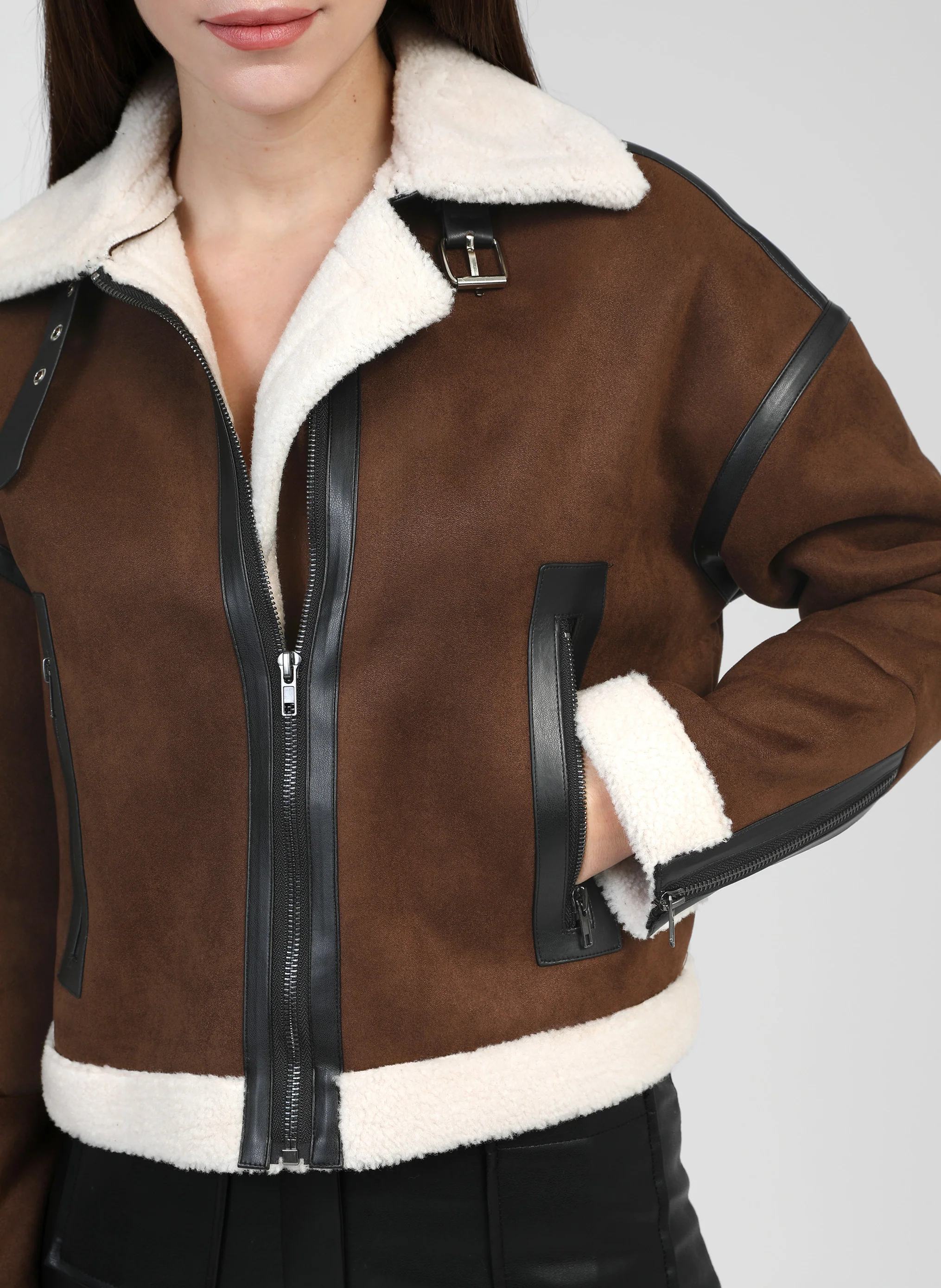 BLOUSON CALAO chocolat - Image 3