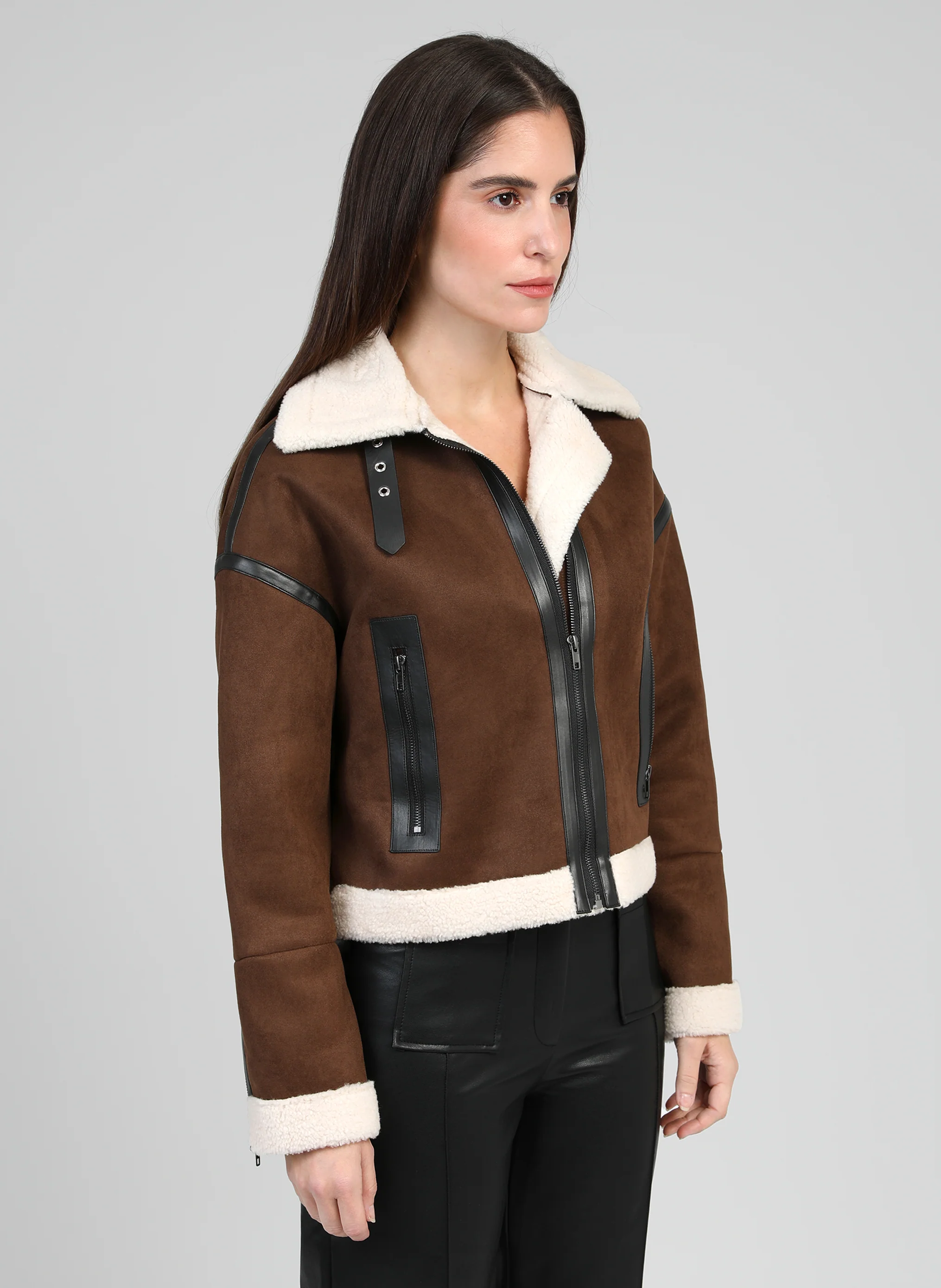 BLOUSON CALAO chocolat - Image 4