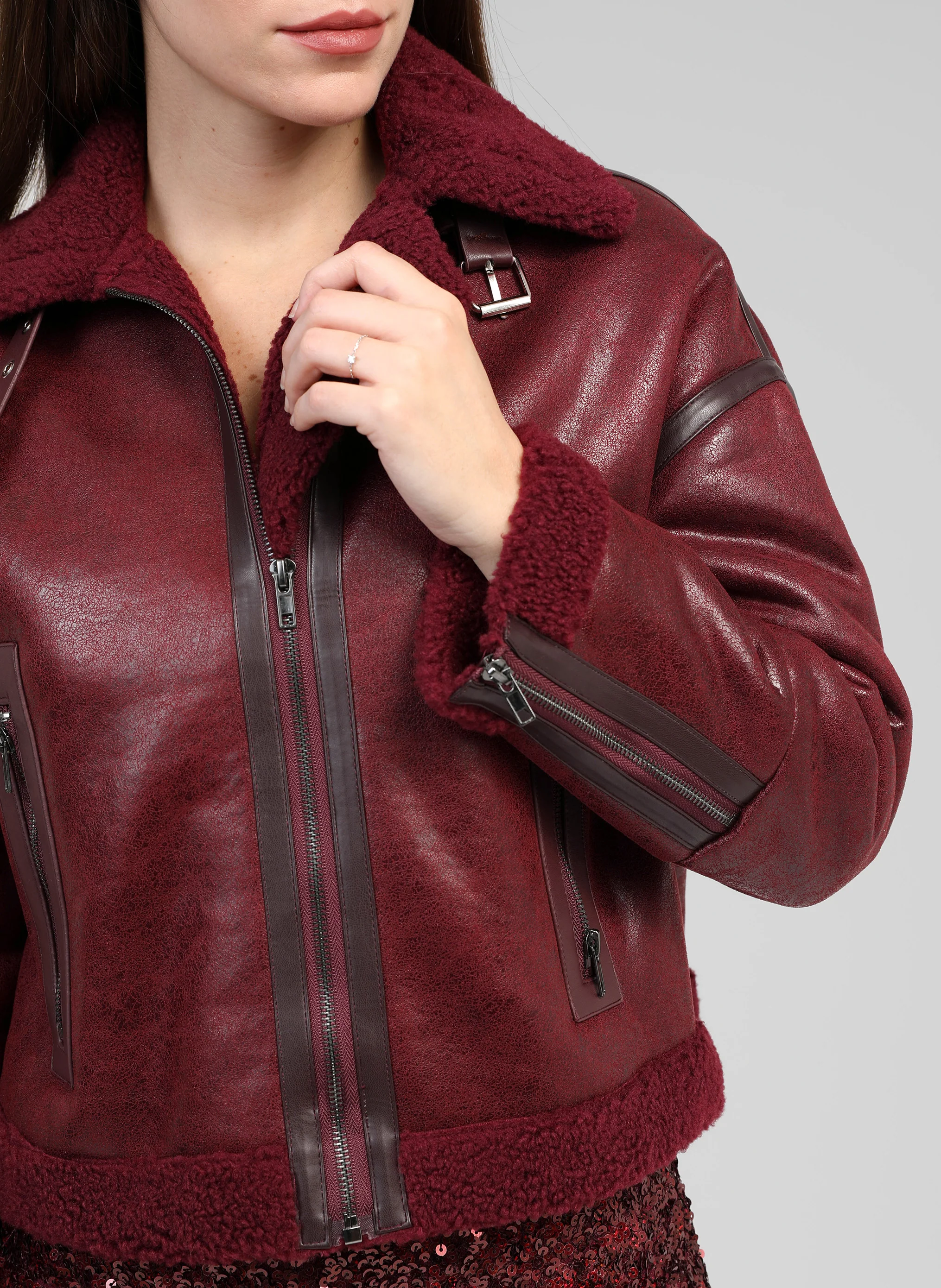 BLOUSON CALLAO wine - Image 3