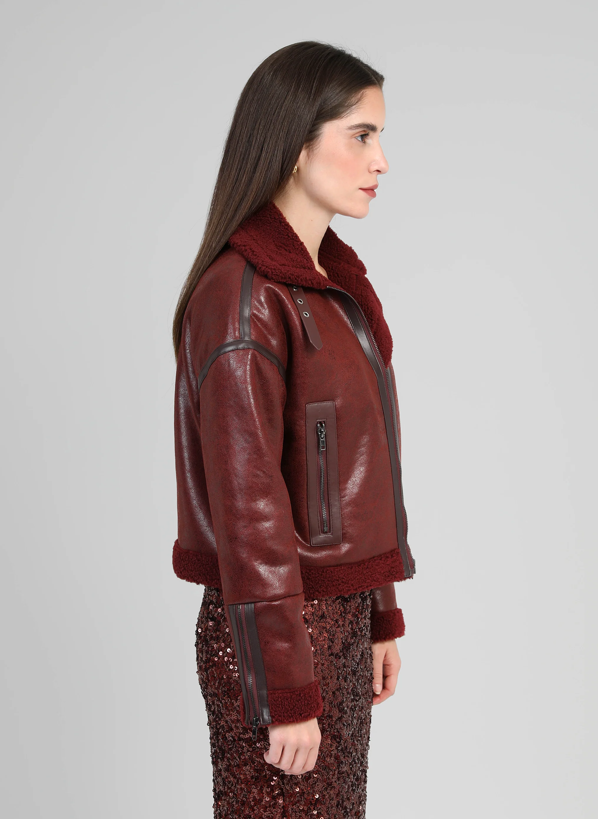 BLOUSON CALLAO wine - Image 4