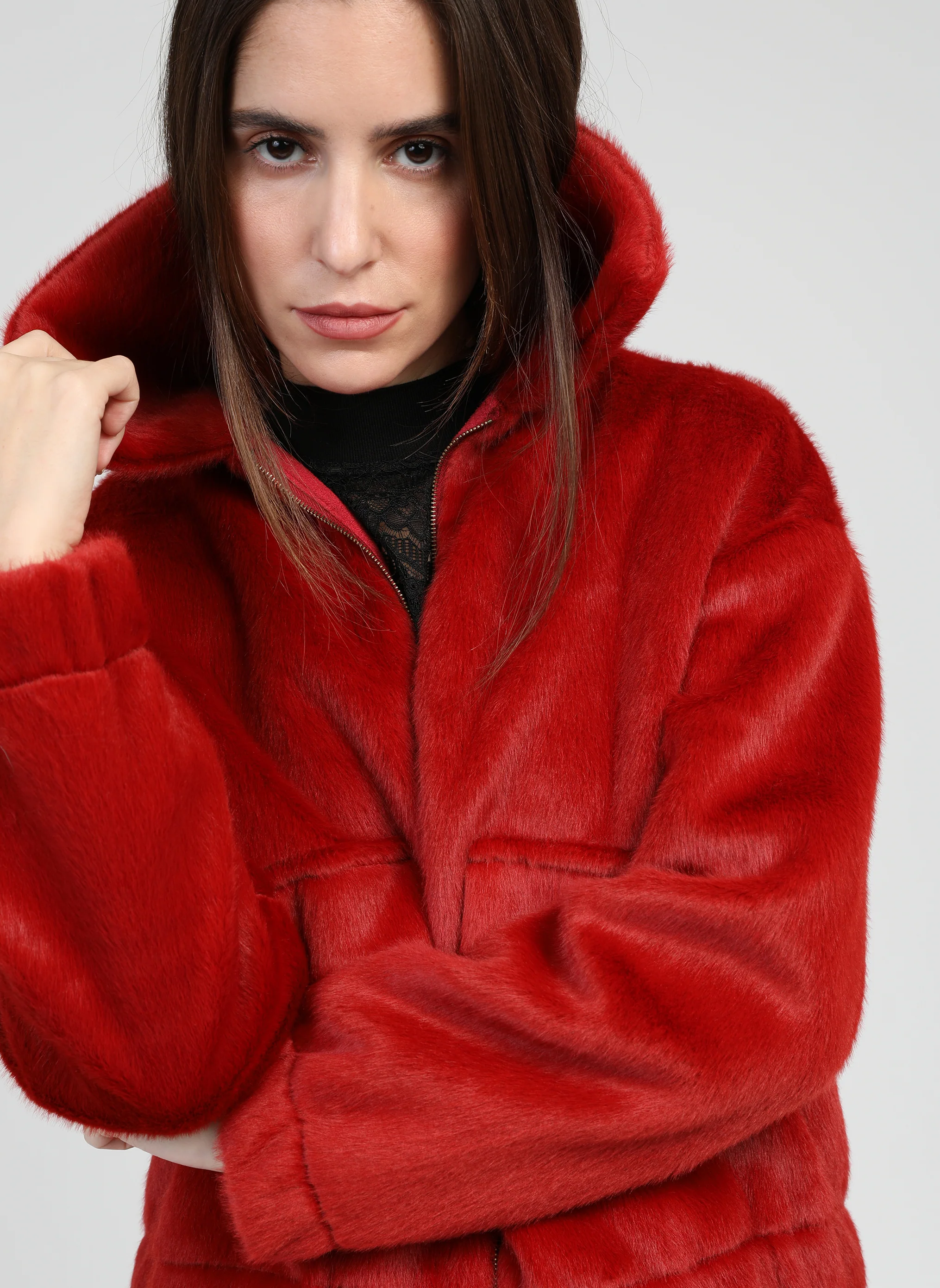 BLOUSON CANDYCE rouge - Image 3