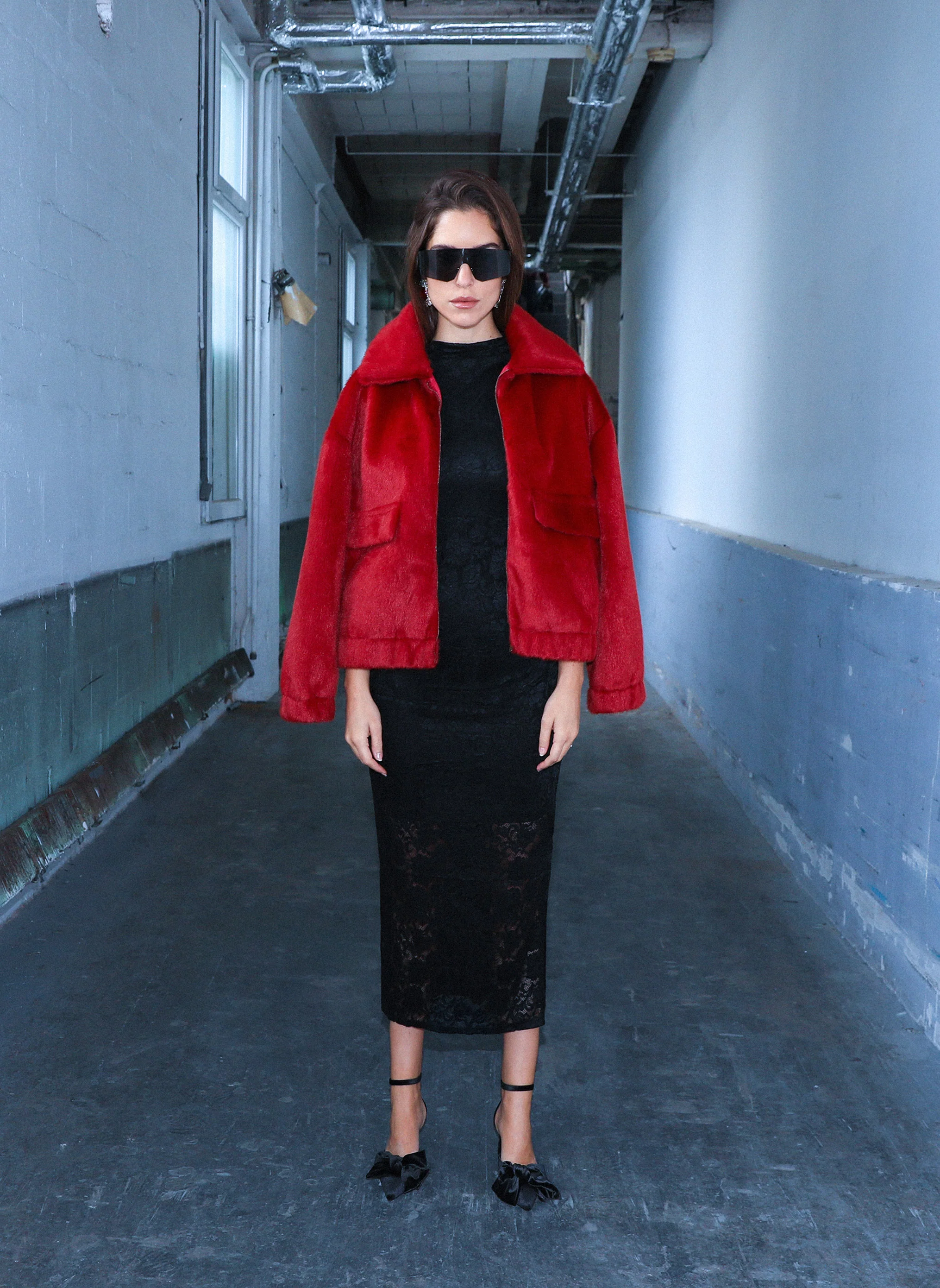 BLOUSON CANDYCE rouge - Image 7