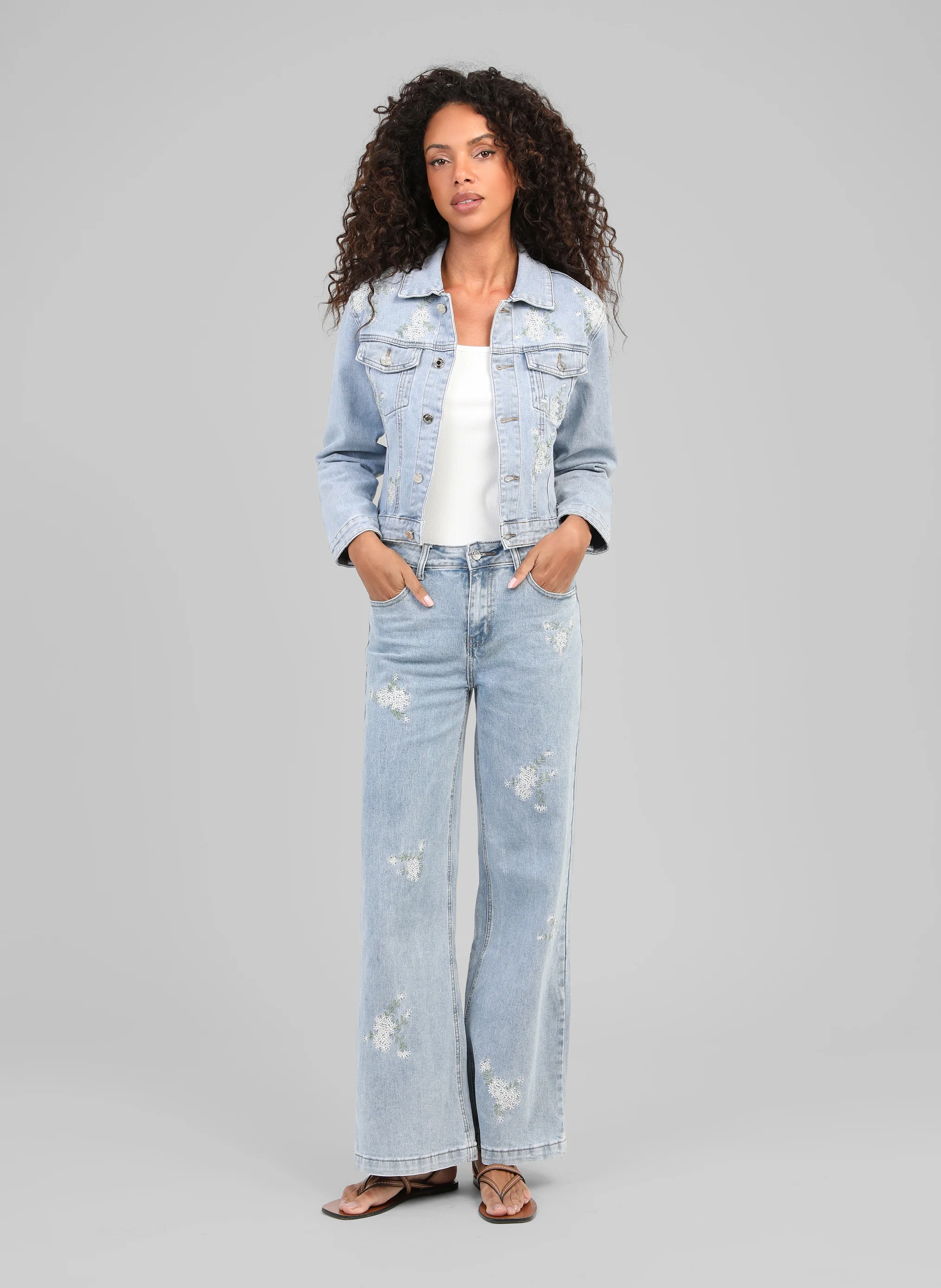 BLOUSON PIFFEUILLE bleu - Image 3