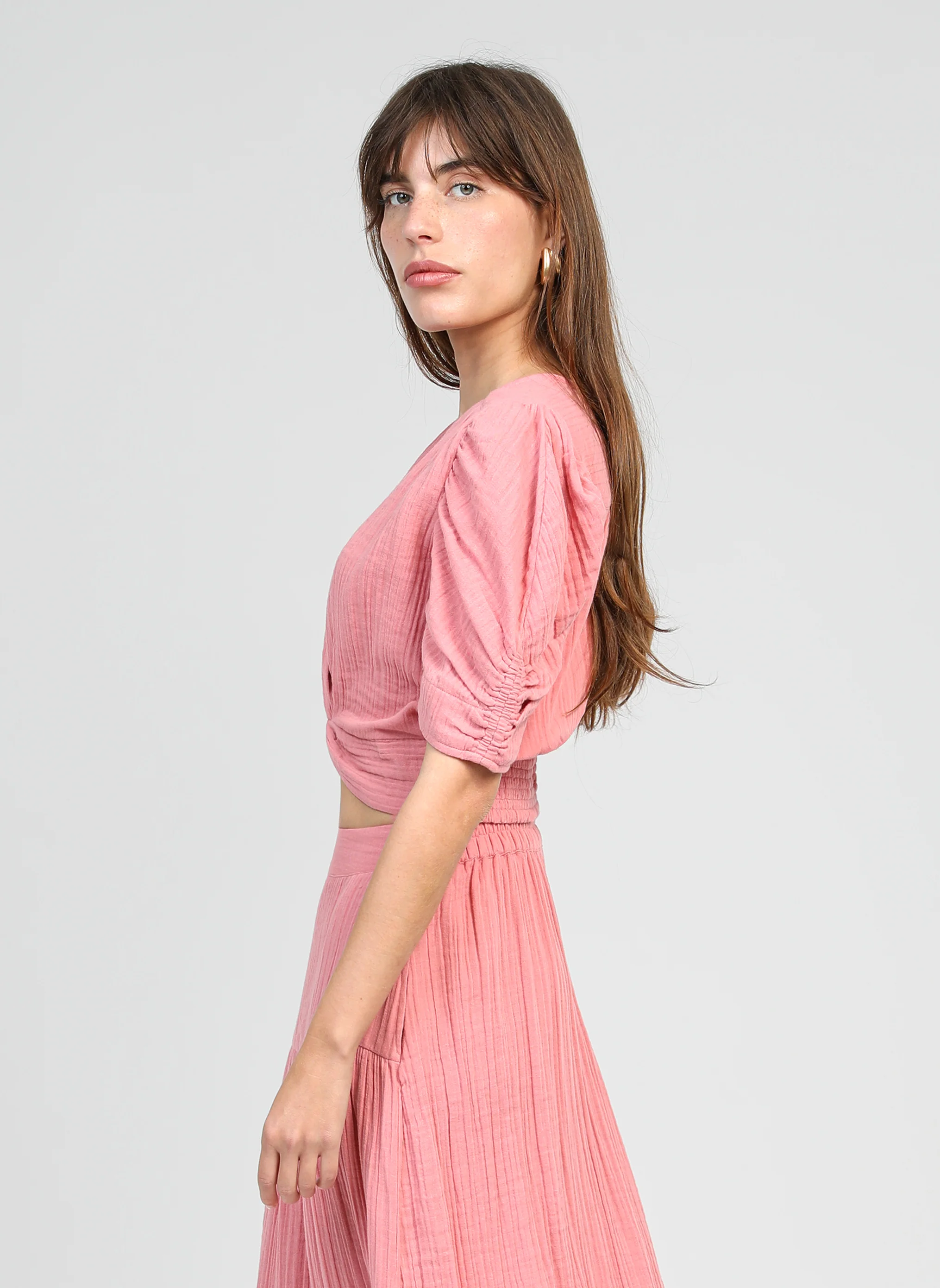 CACHE-COEUR SADOUMA rose - Image 4