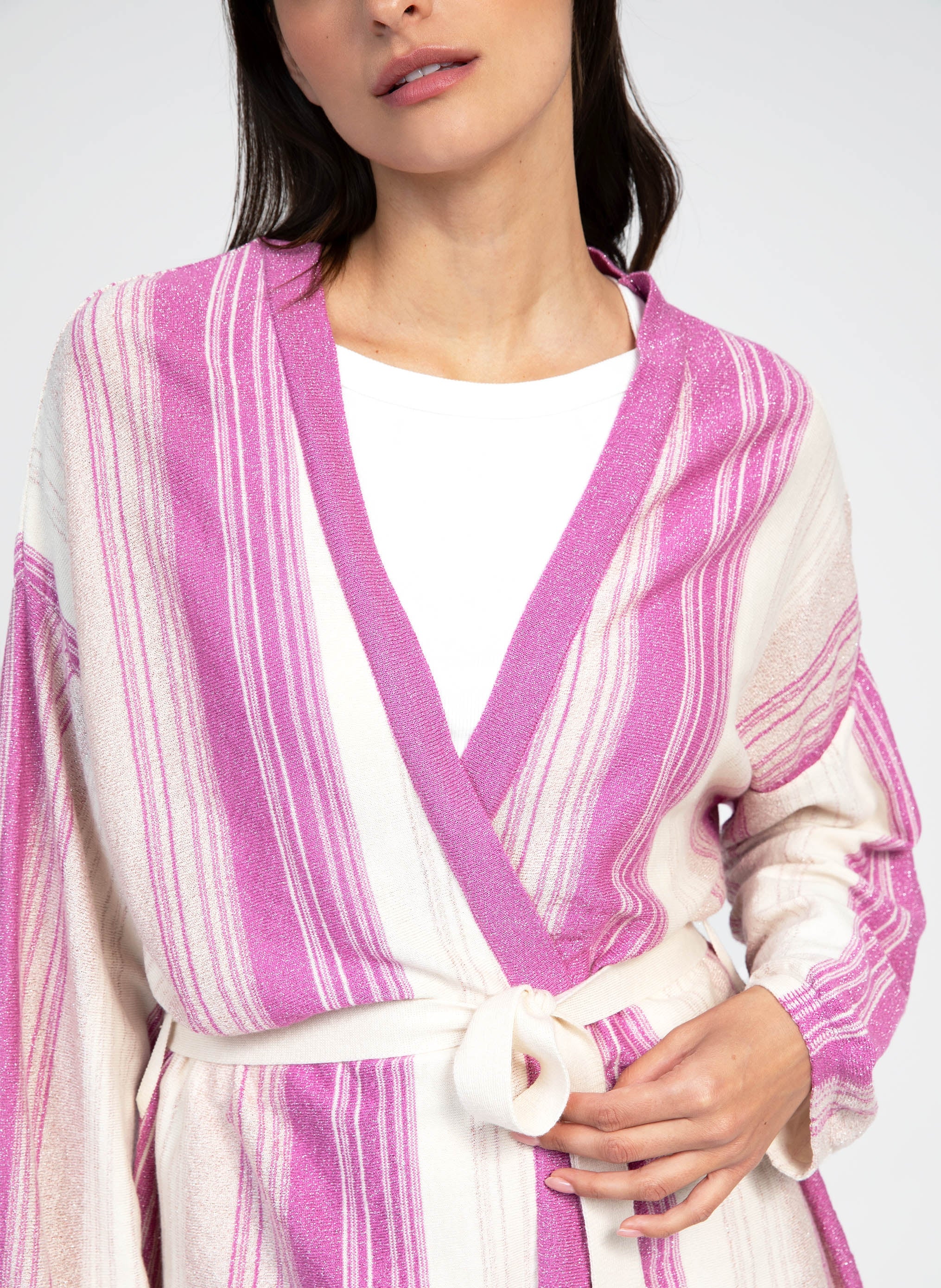 CARDIGAN LEDISCO orchidée - Image 4