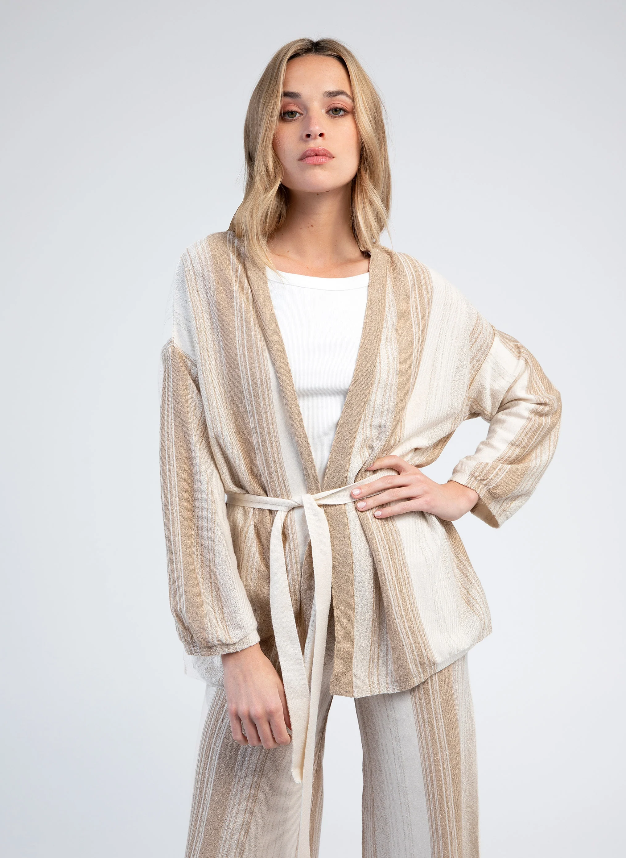 CARDIGAN LEDISCO sable