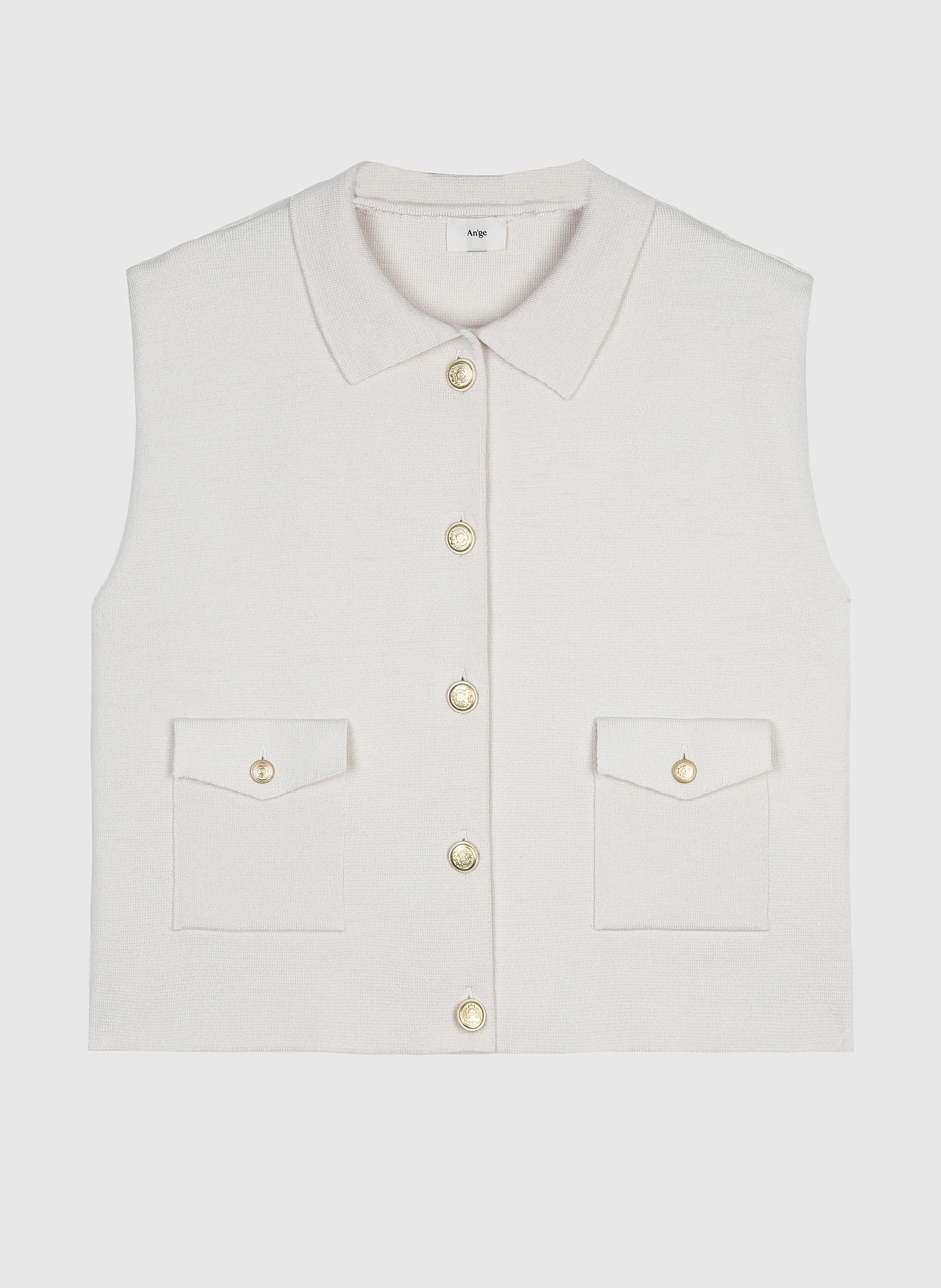 CARDIGAN LEVAMAYA blanc - Image 5