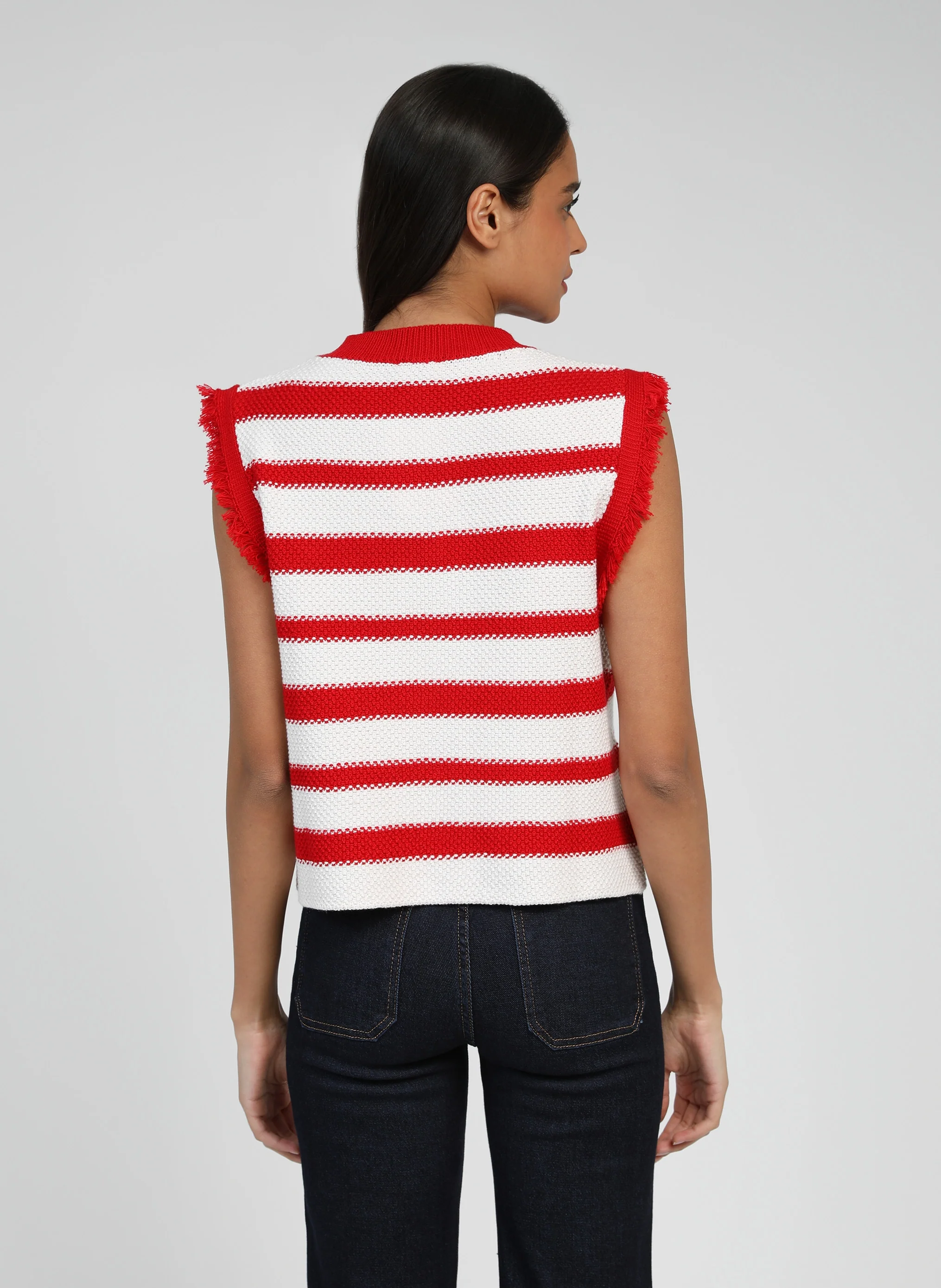 CARDIGAN LEVAYANIRI rouge - Image 4