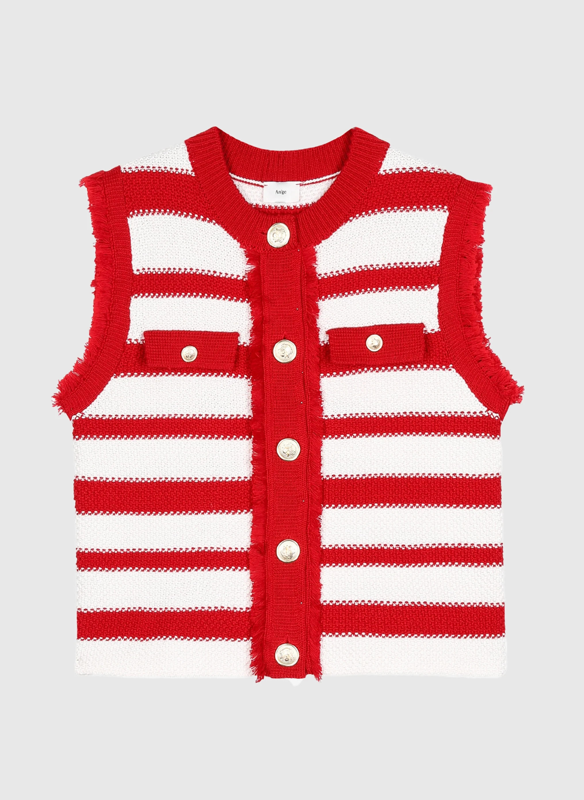 CARDIGAN LEVAYANIRI rouge - Image 5