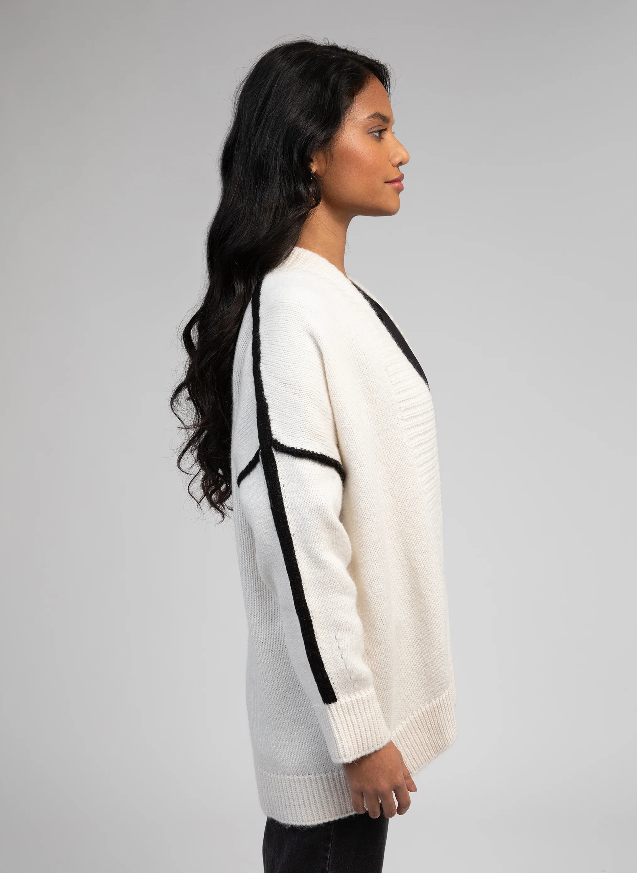 CARDIGAN LOURANOS off white - Image 3