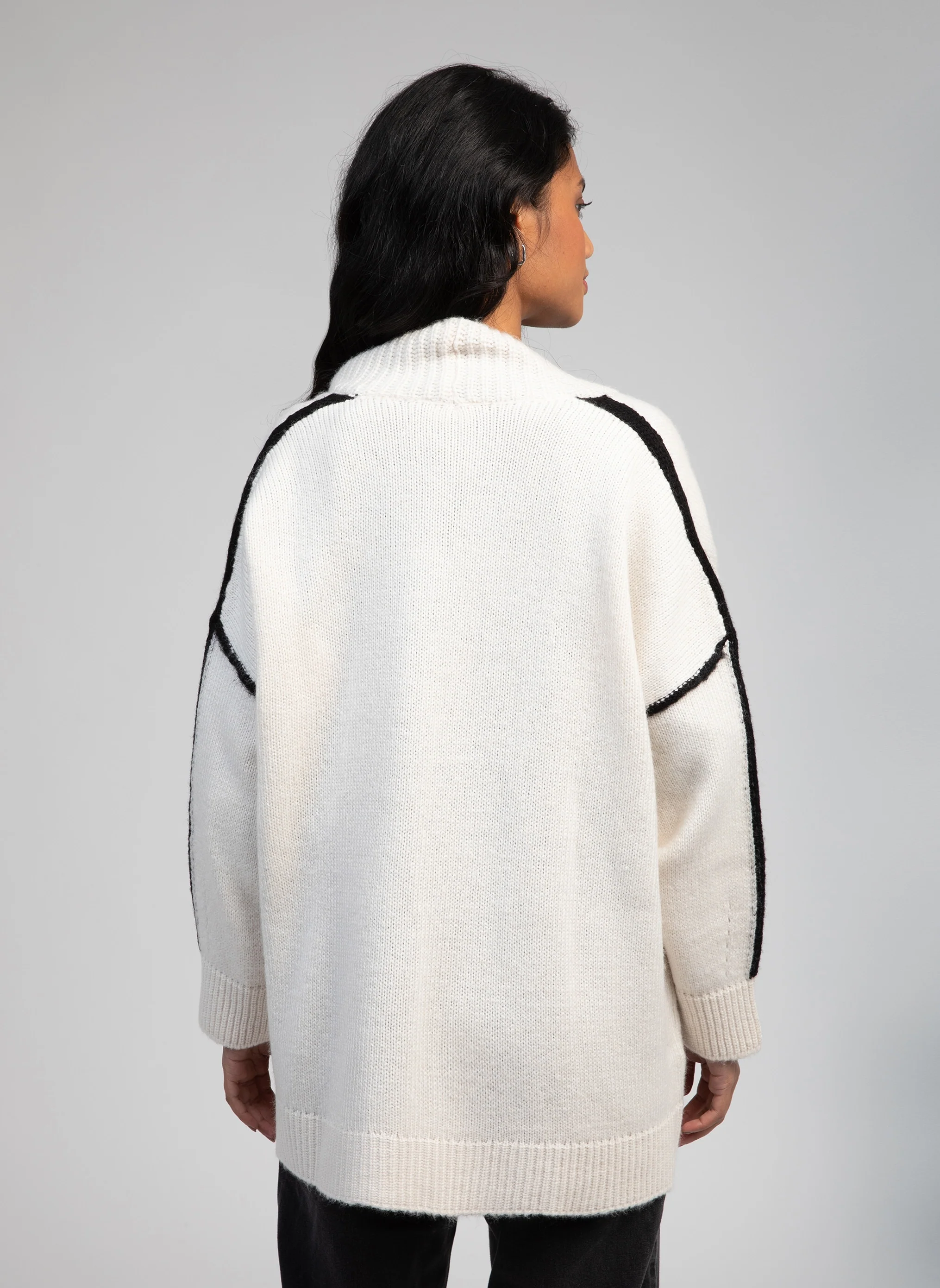 CARDIGAN LOURANOS off white - Image 4