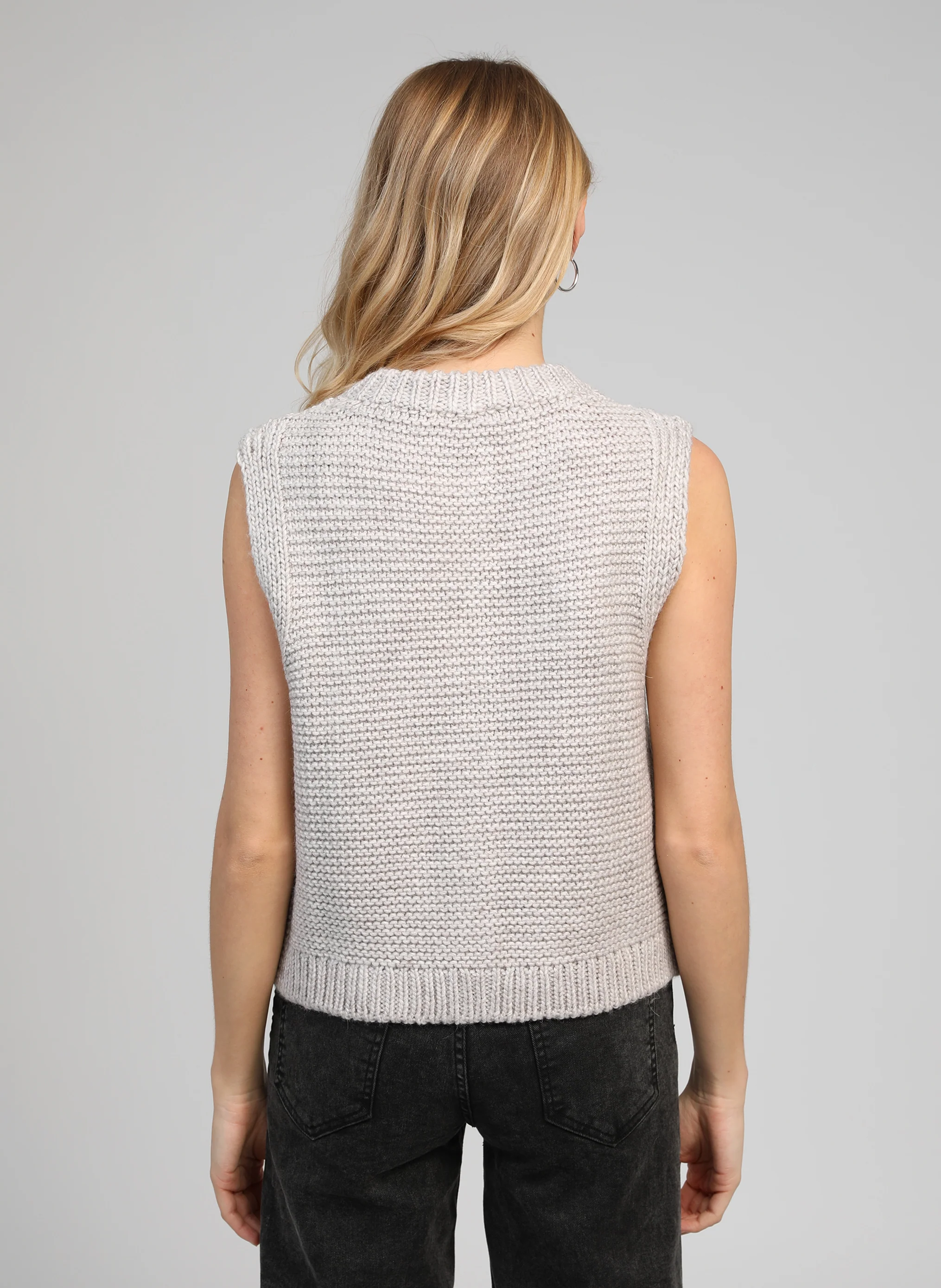 CARDIGAN SANS MANCHE LEJICKY lin - Image 4