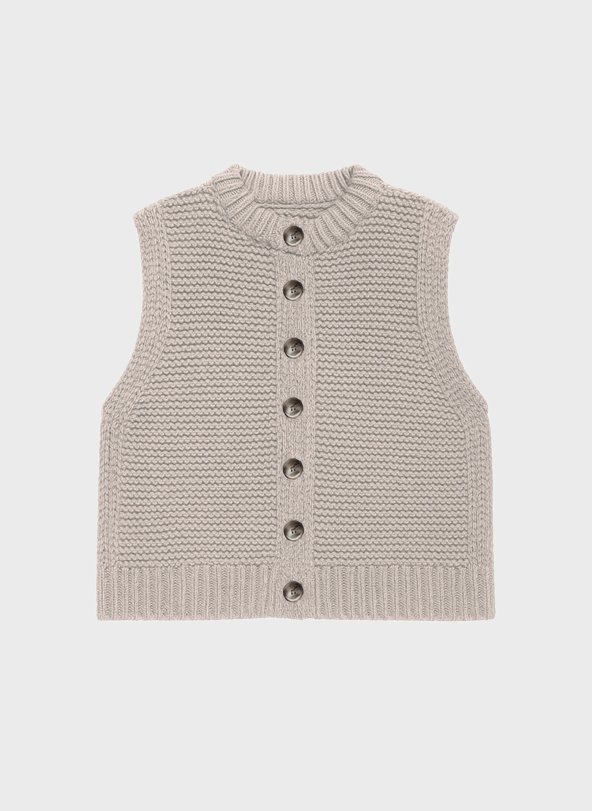 CARDIGAN SANS MANCHE LEJICKY lin - Image 5