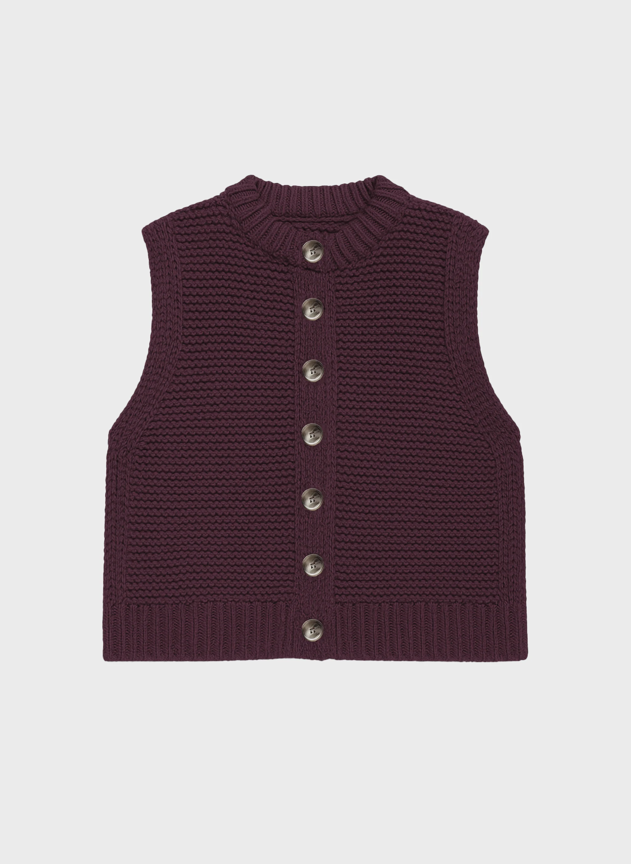 CARDIGAN SANS MANCHE LEJICKY wine