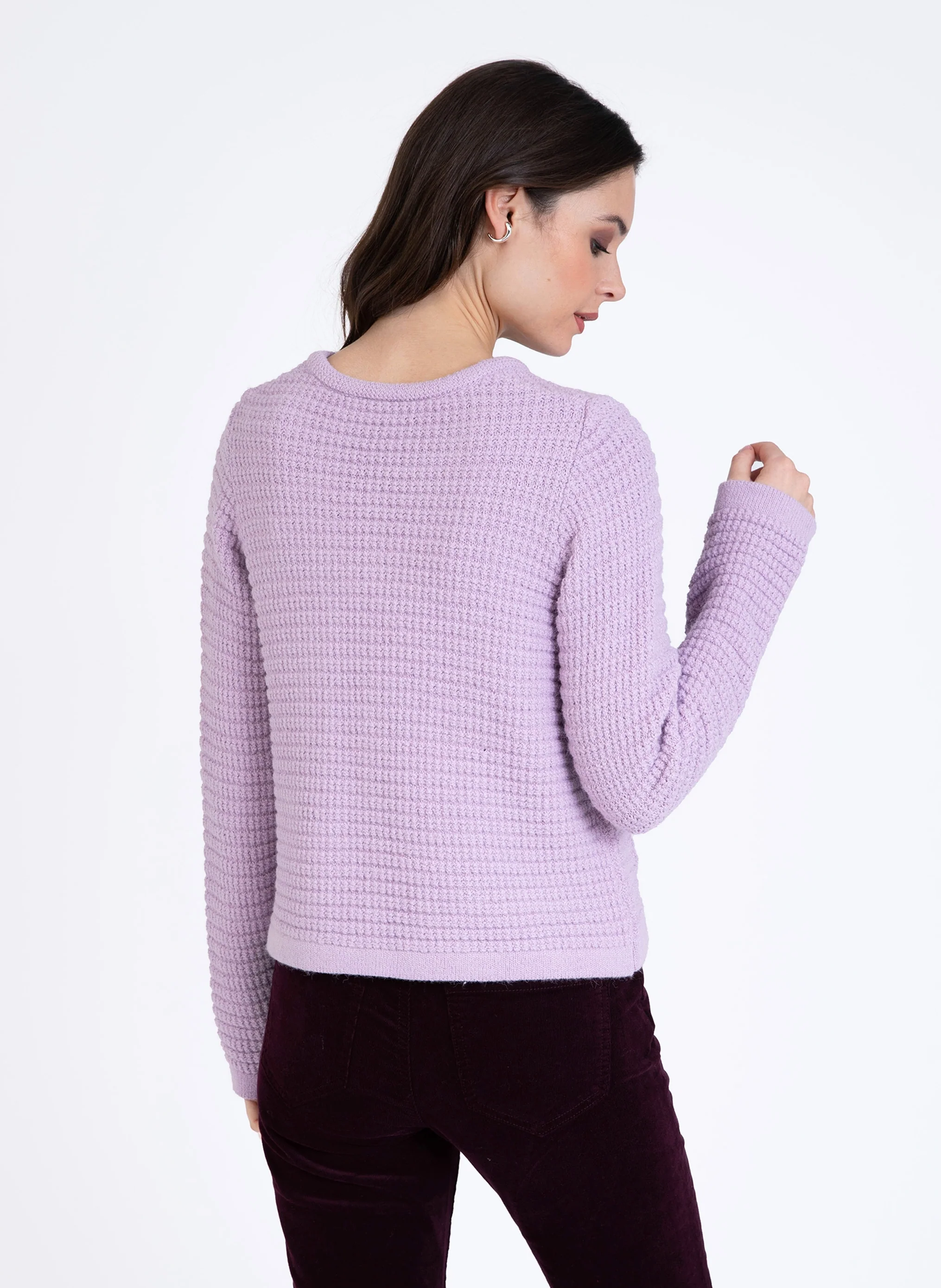 CARDIGAN VENI parme - Image 4