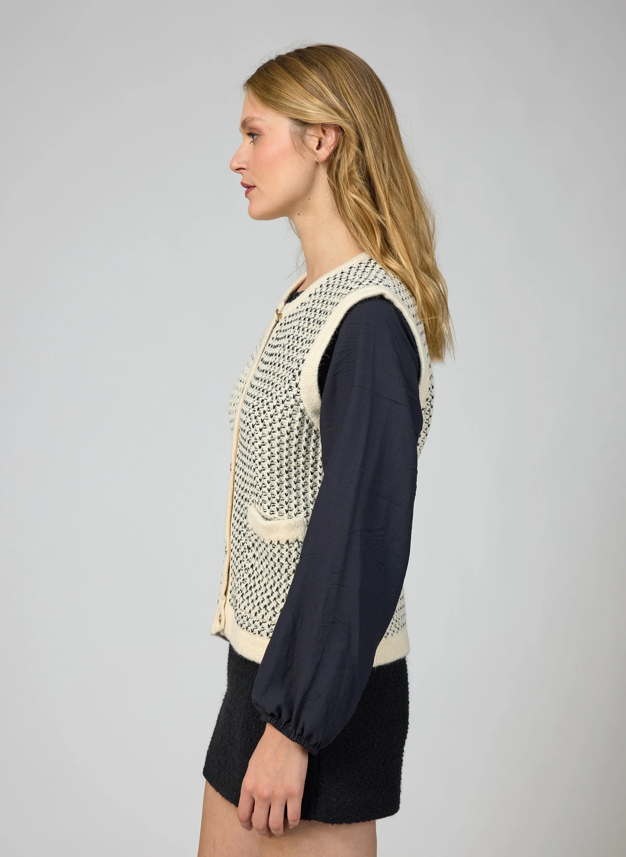 CARDIGAN VINDRA ecru - Image 4