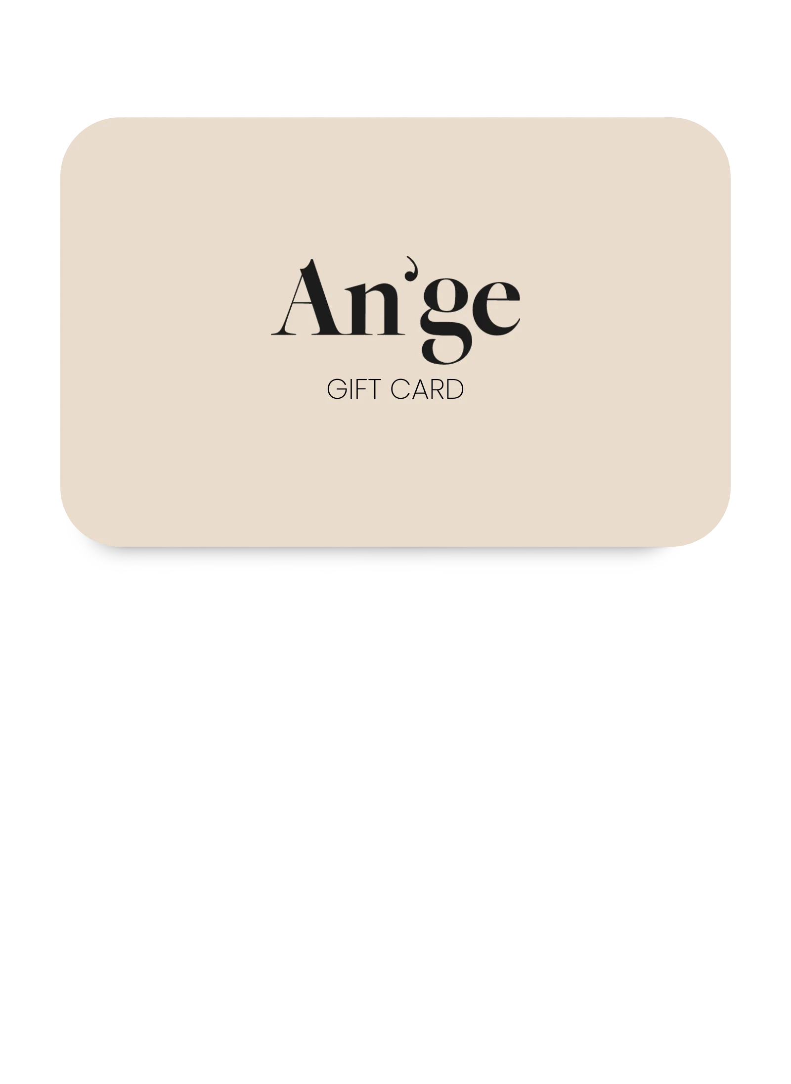 Carte Cadeau