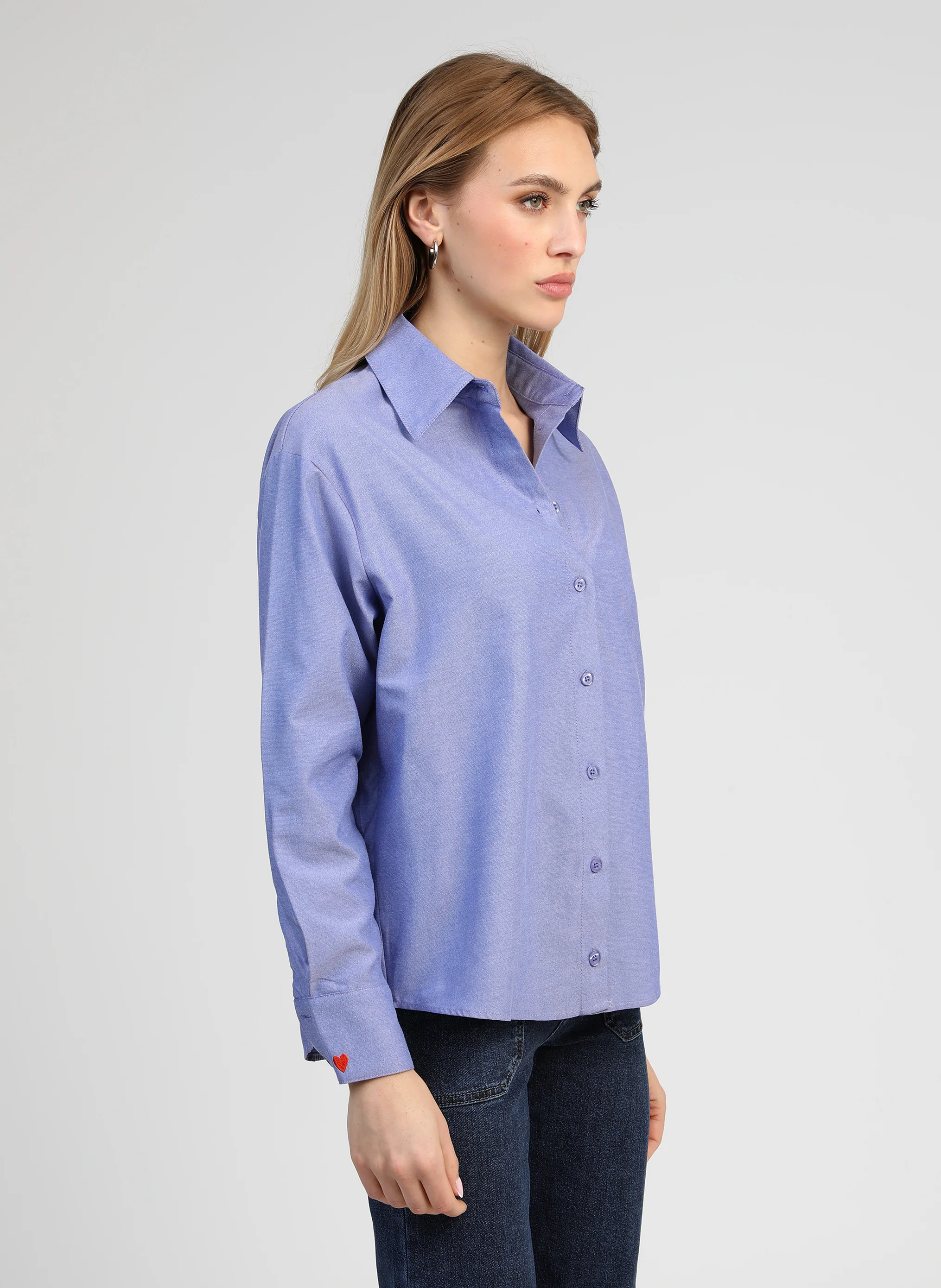 CHEMISE AIMALY bleu - Image 3