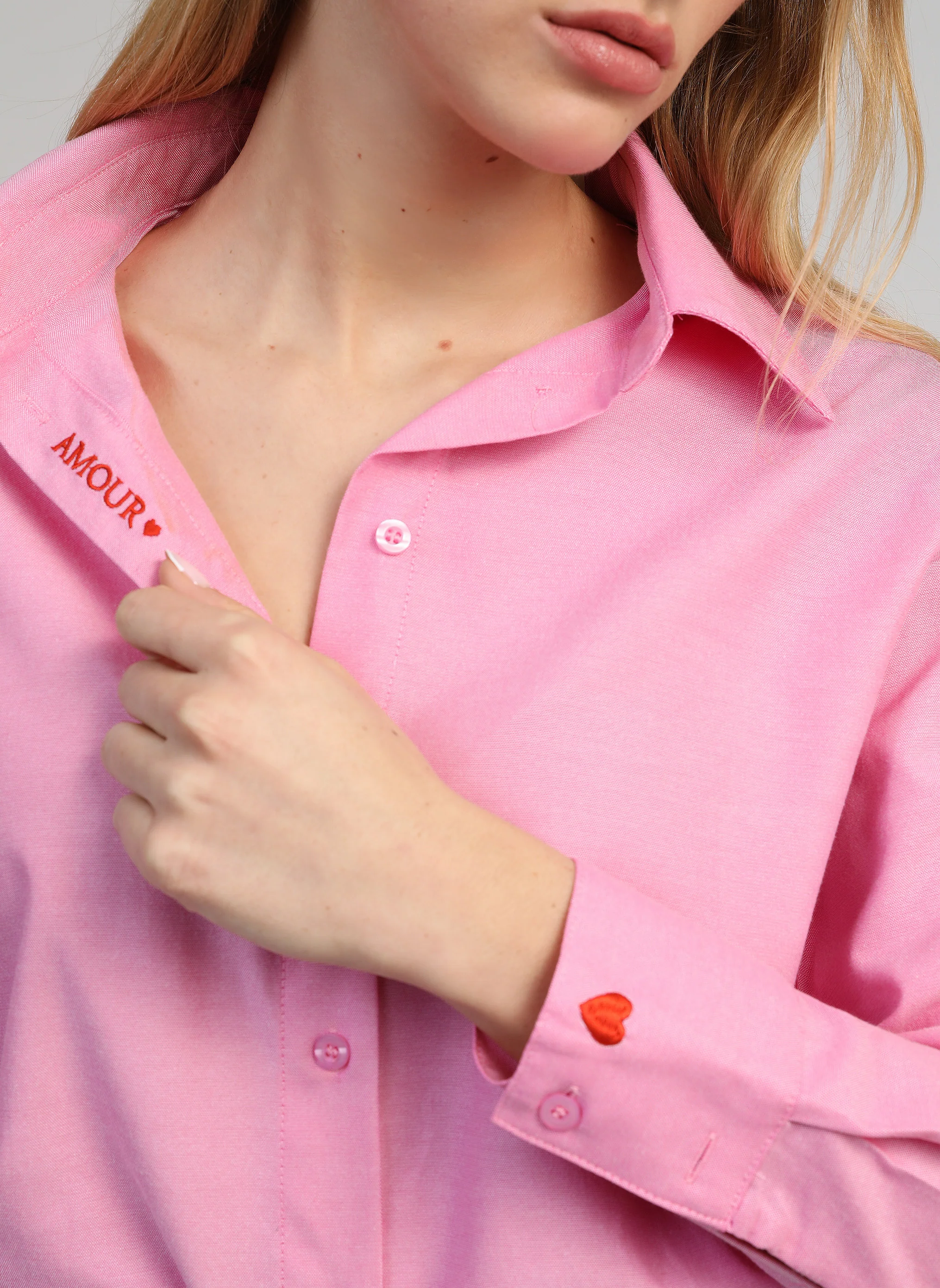 CHEMISE AIMALY rose - Image 2