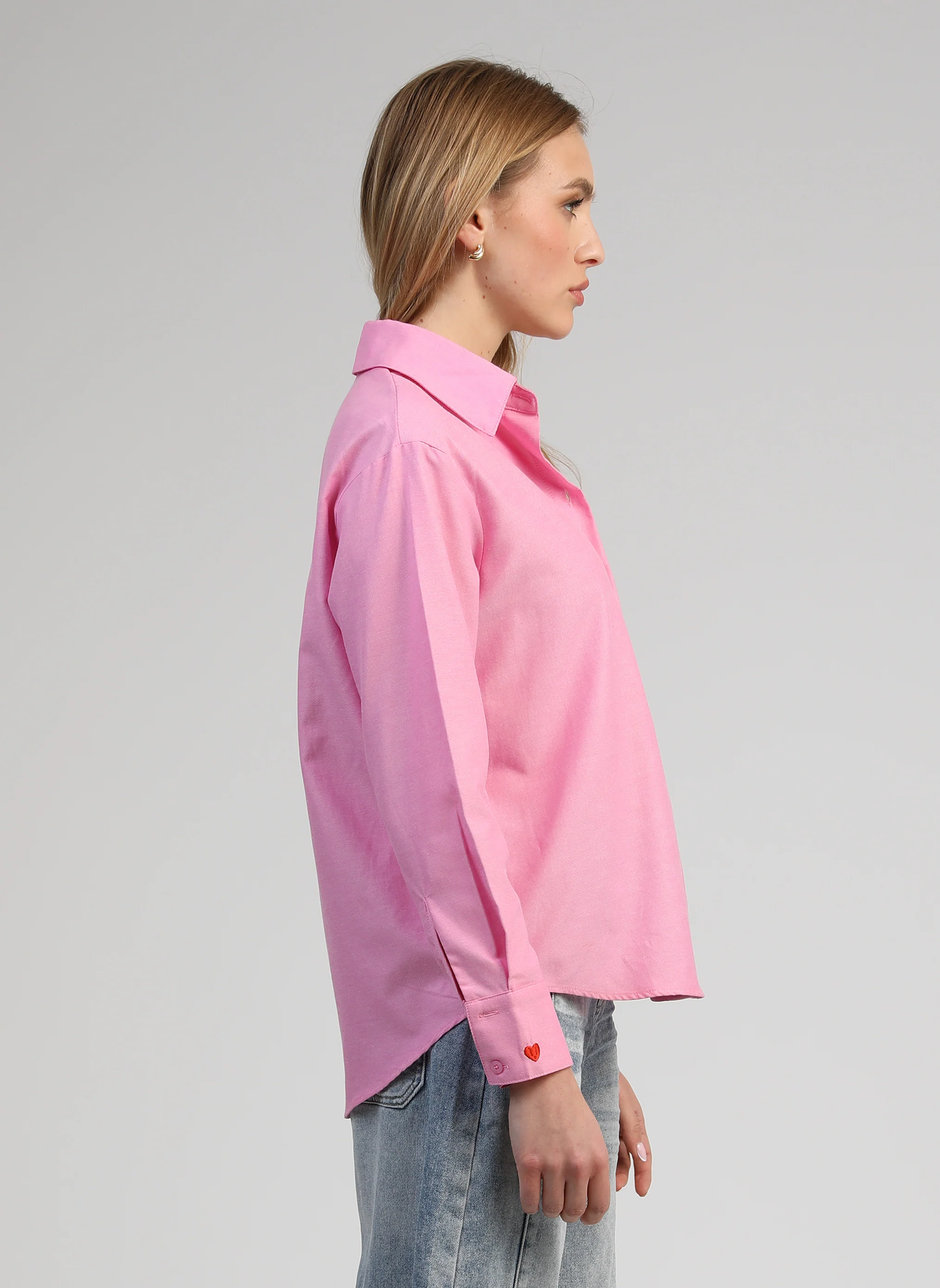 CHEMISE AIMALY rose - Image 3