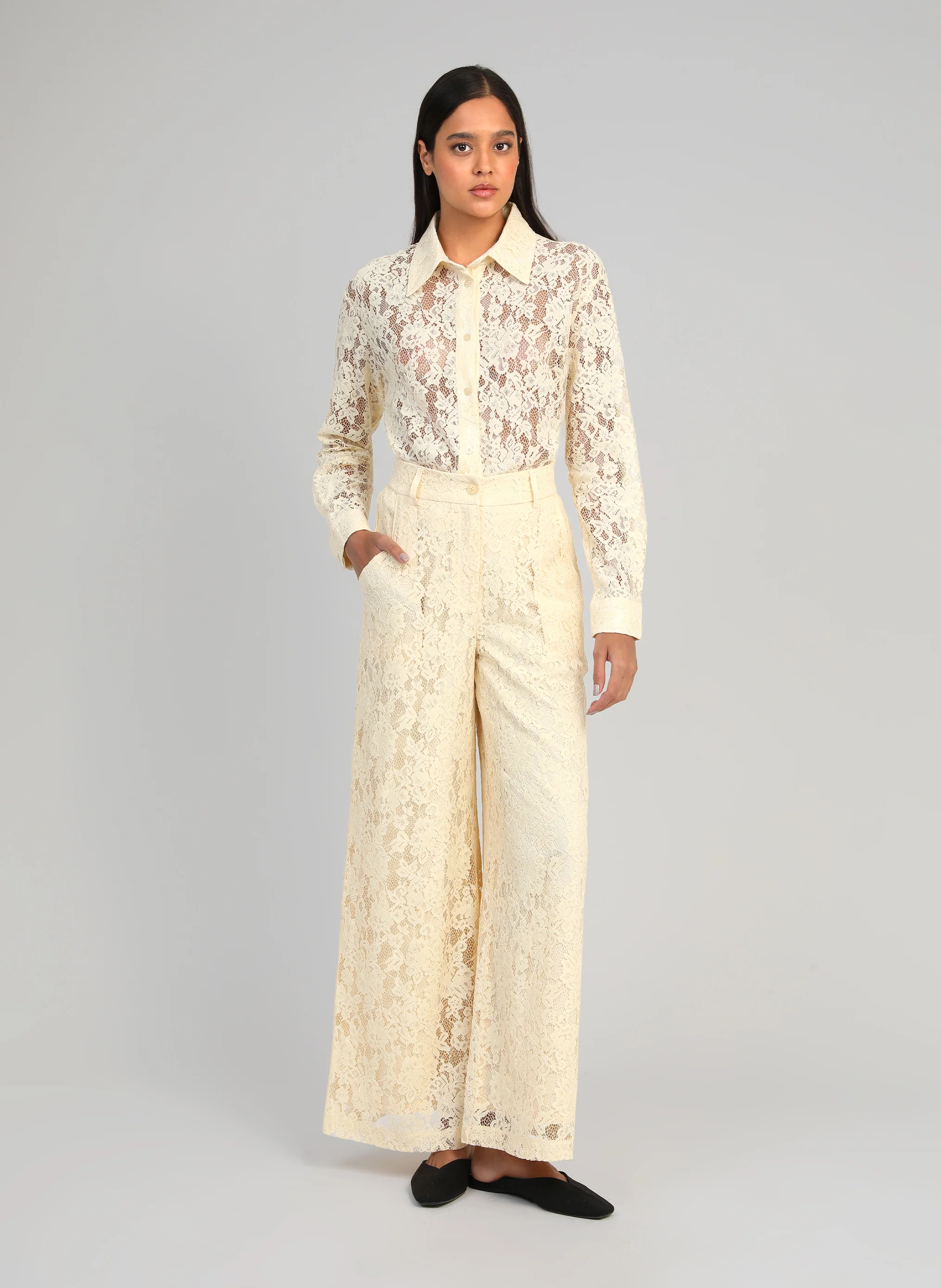 CHEMISE AMOLINA ecru - Image 3