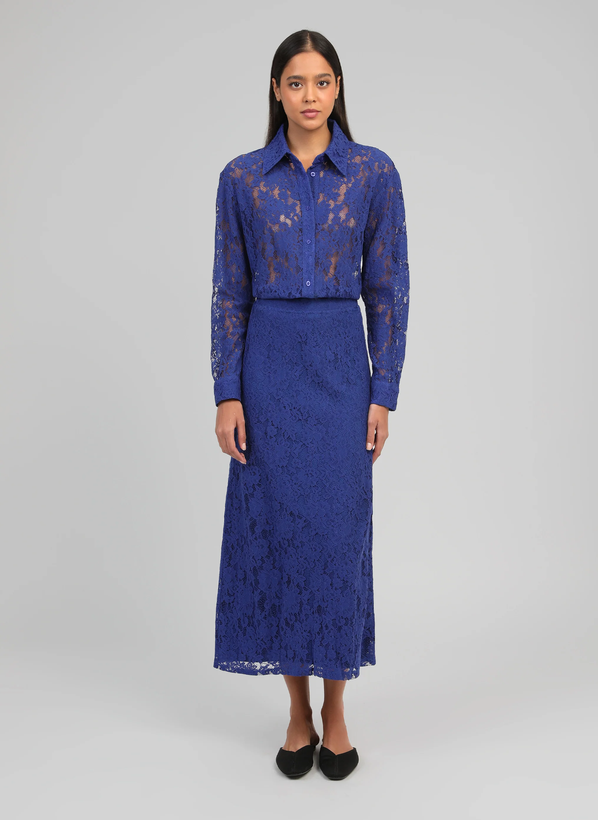 CHEMISE AMOLINA electrique - Image 2
