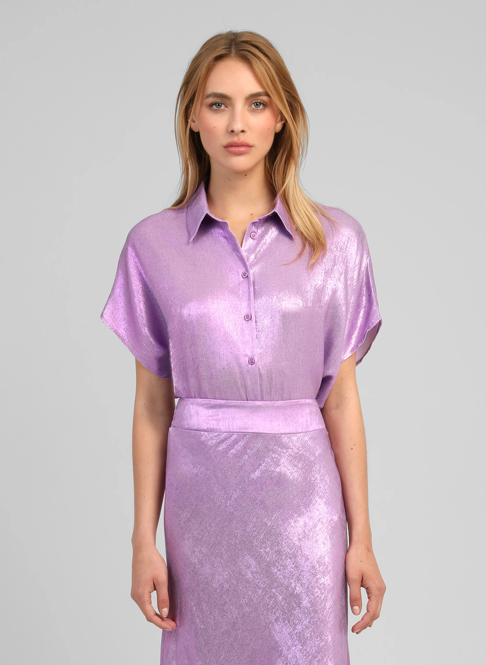 CHEMISE AMORYNA violine