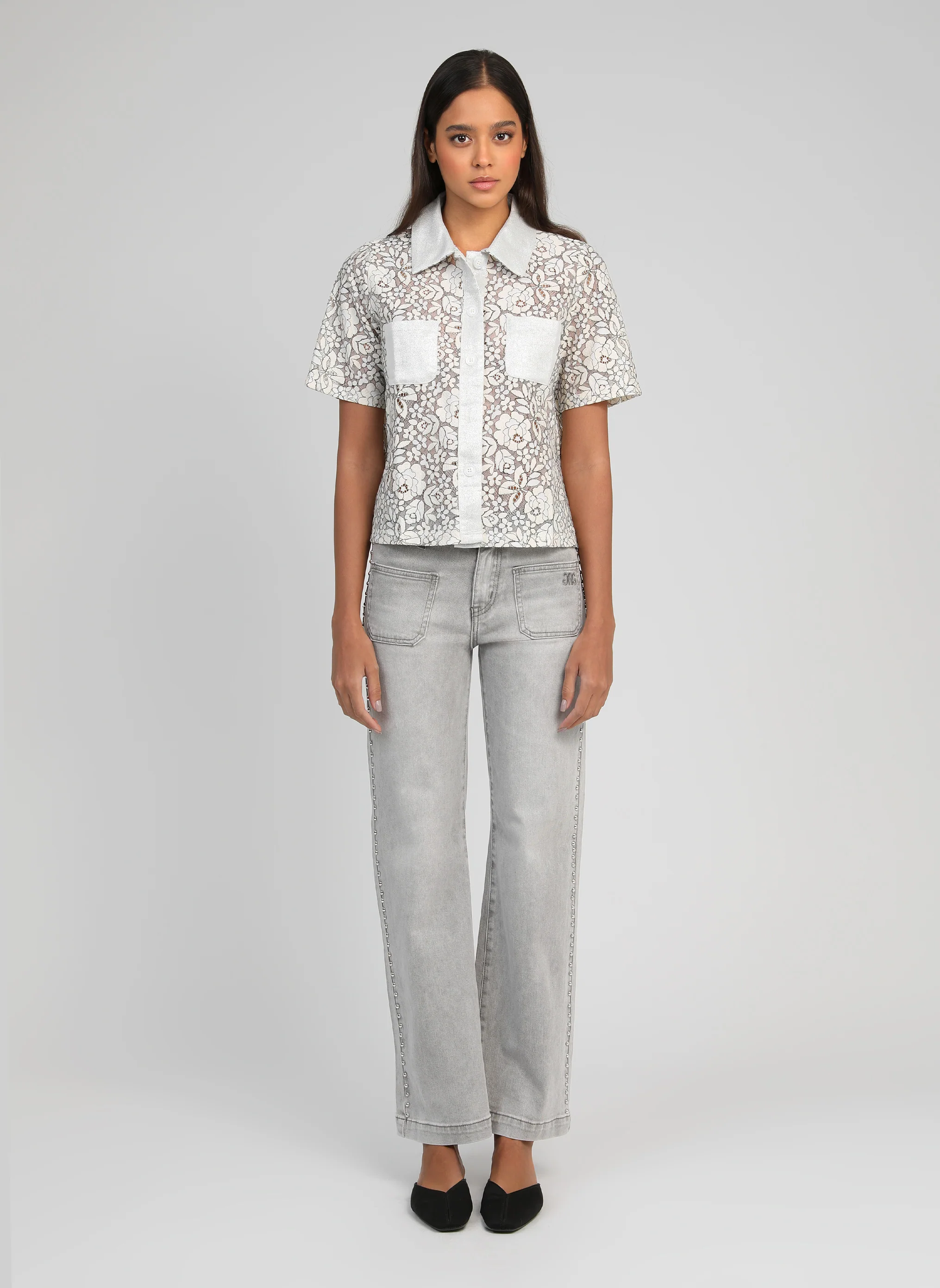 CHEMISE ATIMIA blanc - Image 4