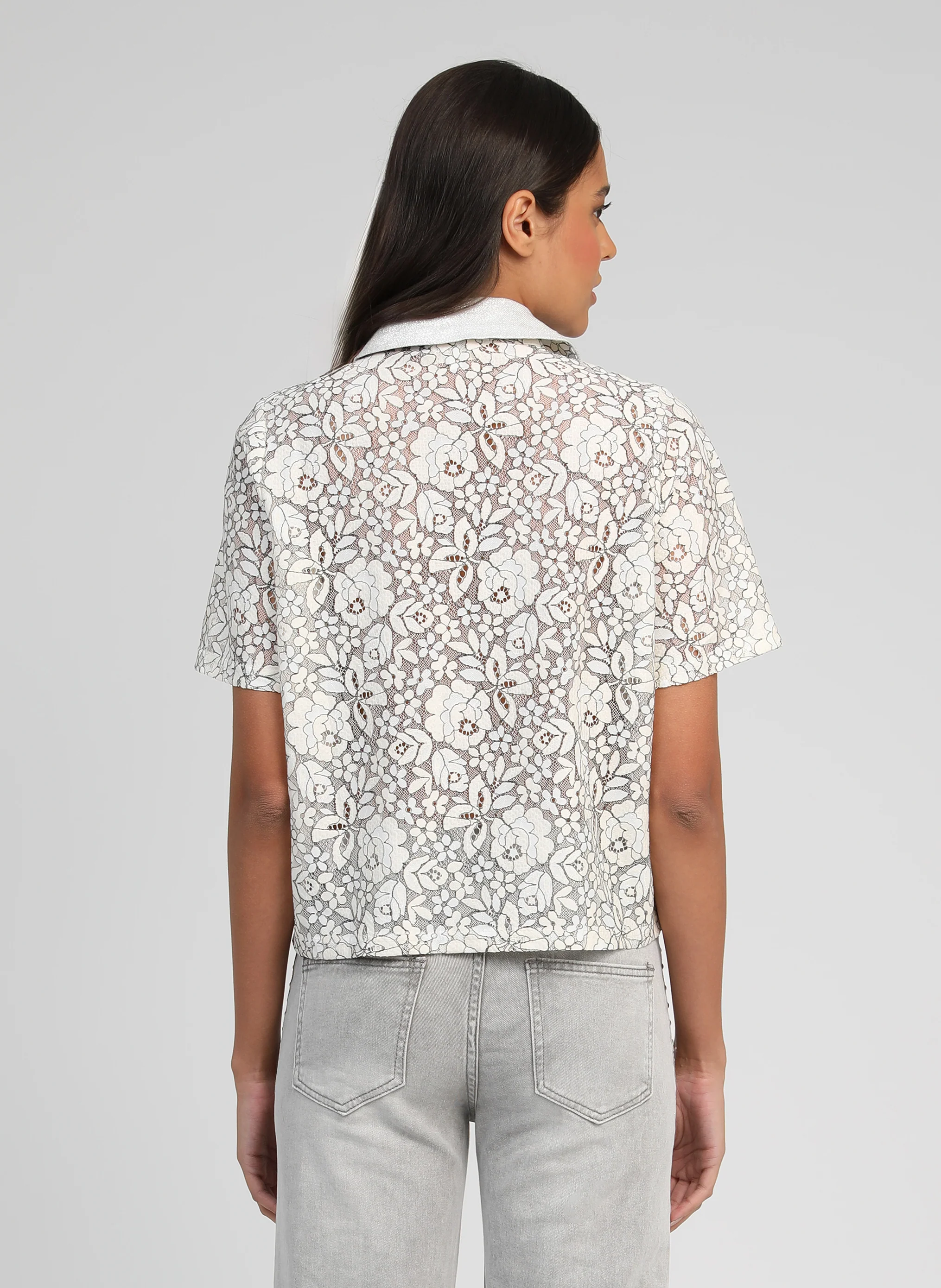 CHEMISE ATIMIA blanc - Image 5