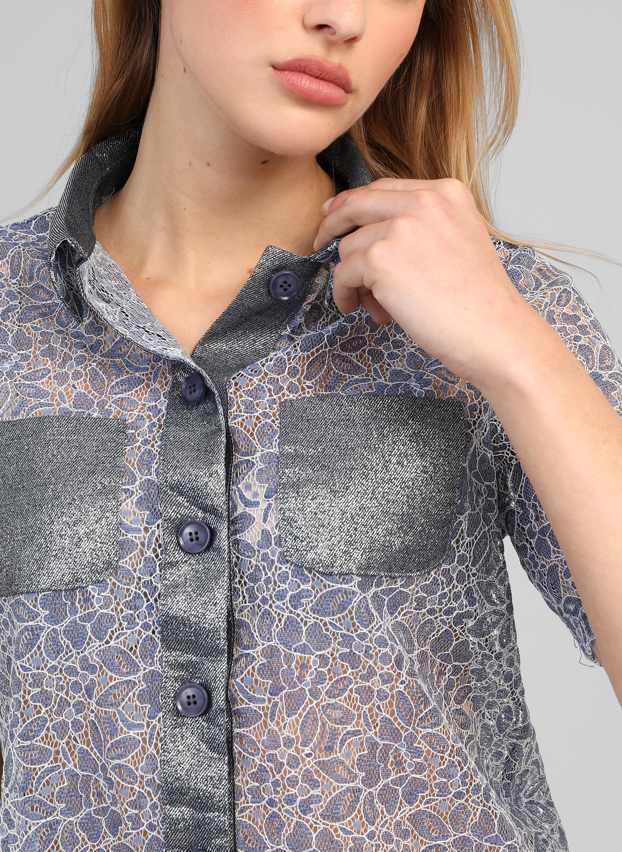 CHEMISE ATIMIO bleu - Image 2