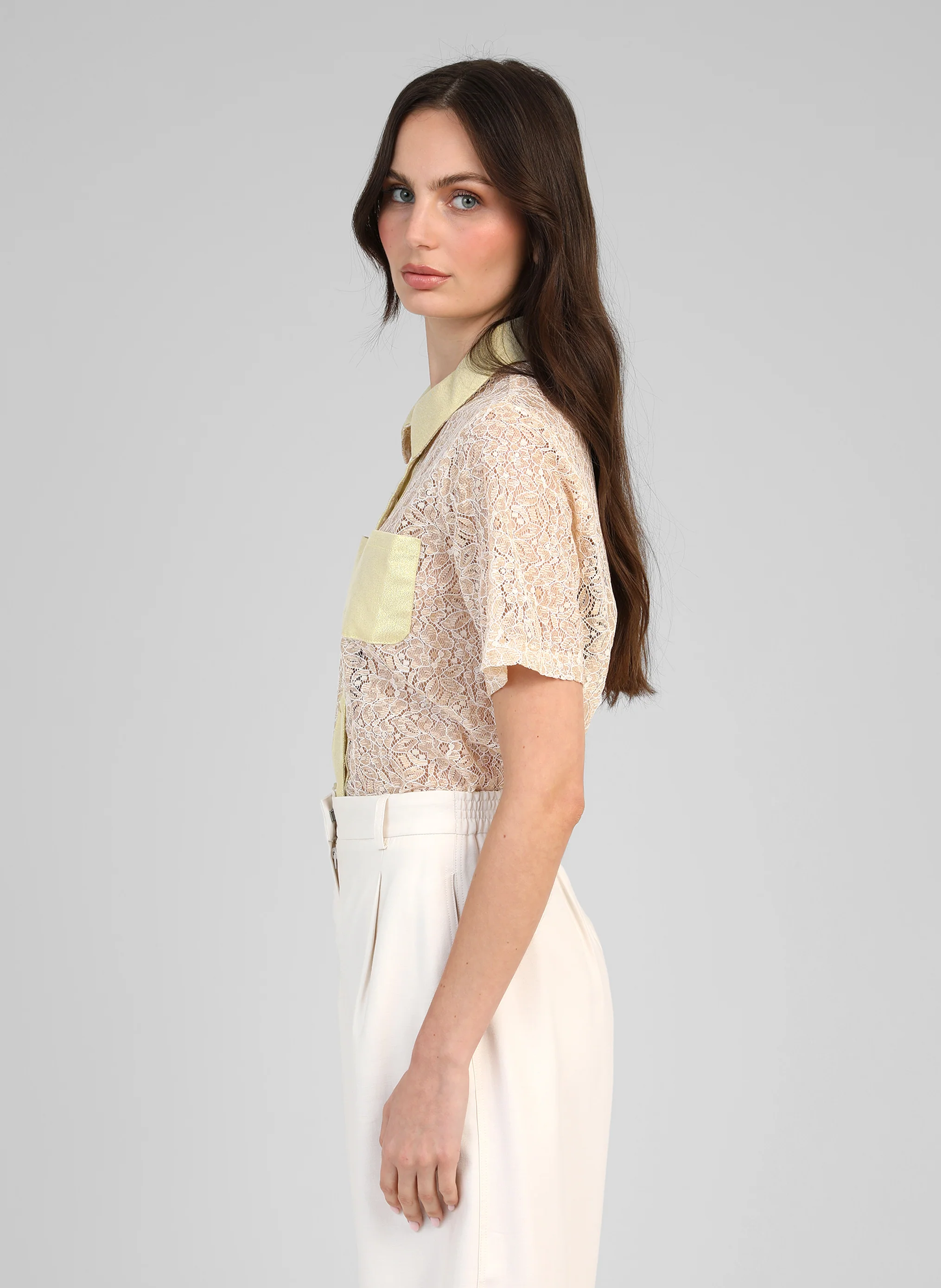 CHEMISE ATIMIO gold - Image 3